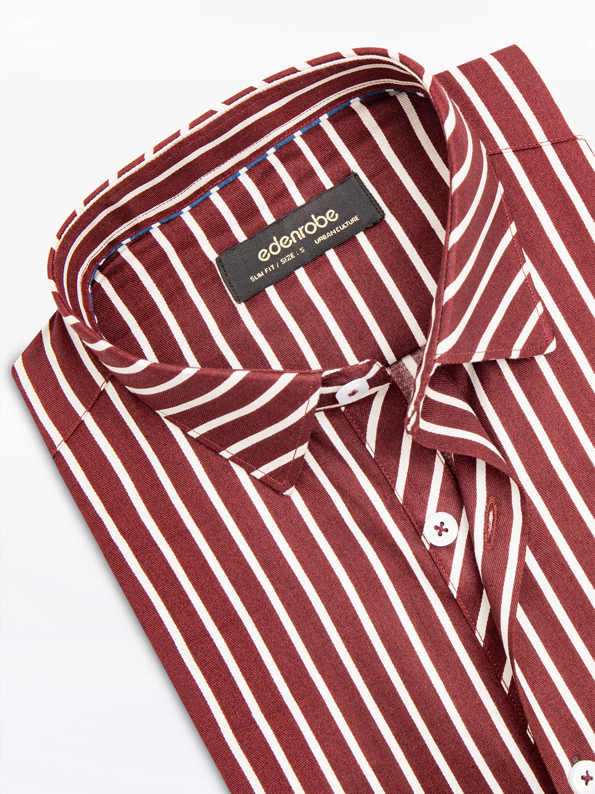 Men's Dark Maroon Shirt - EMTSUC23-189 - Image 2