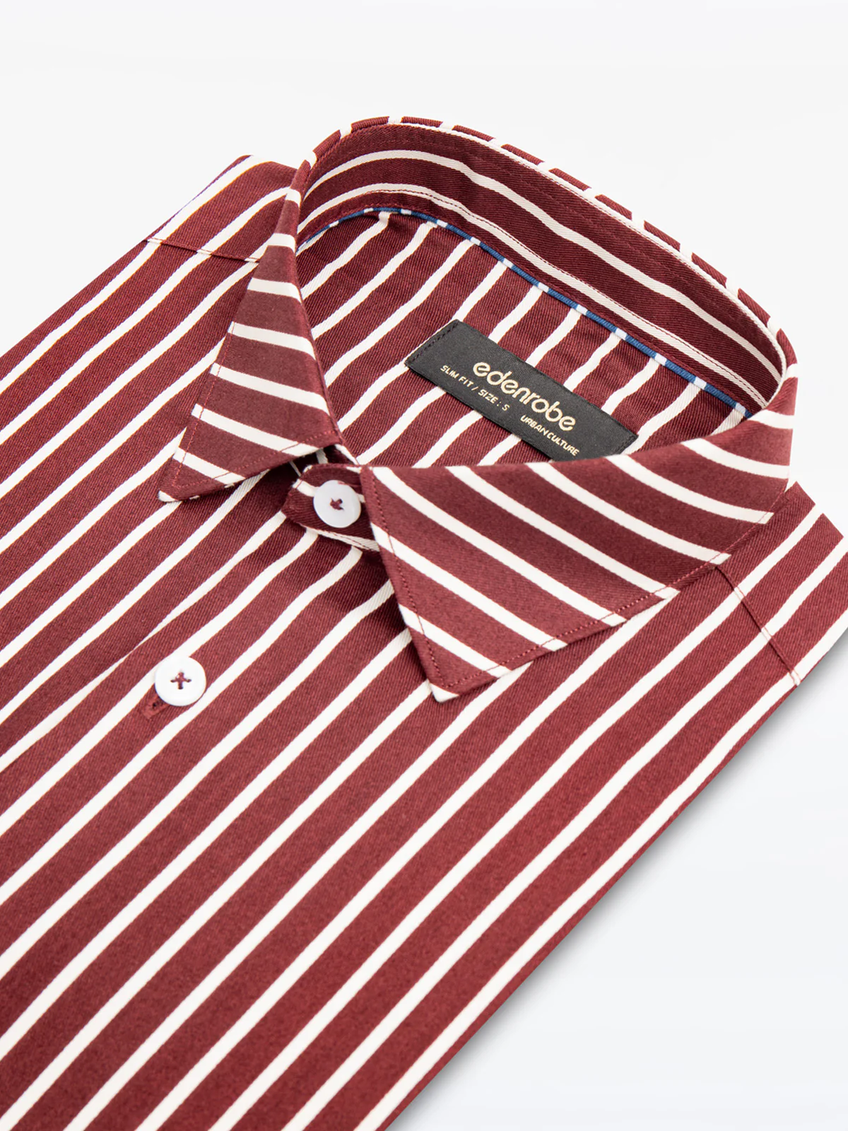 Men's Dark Maroon Shirt - EMTSUC23-189 - Image 3
