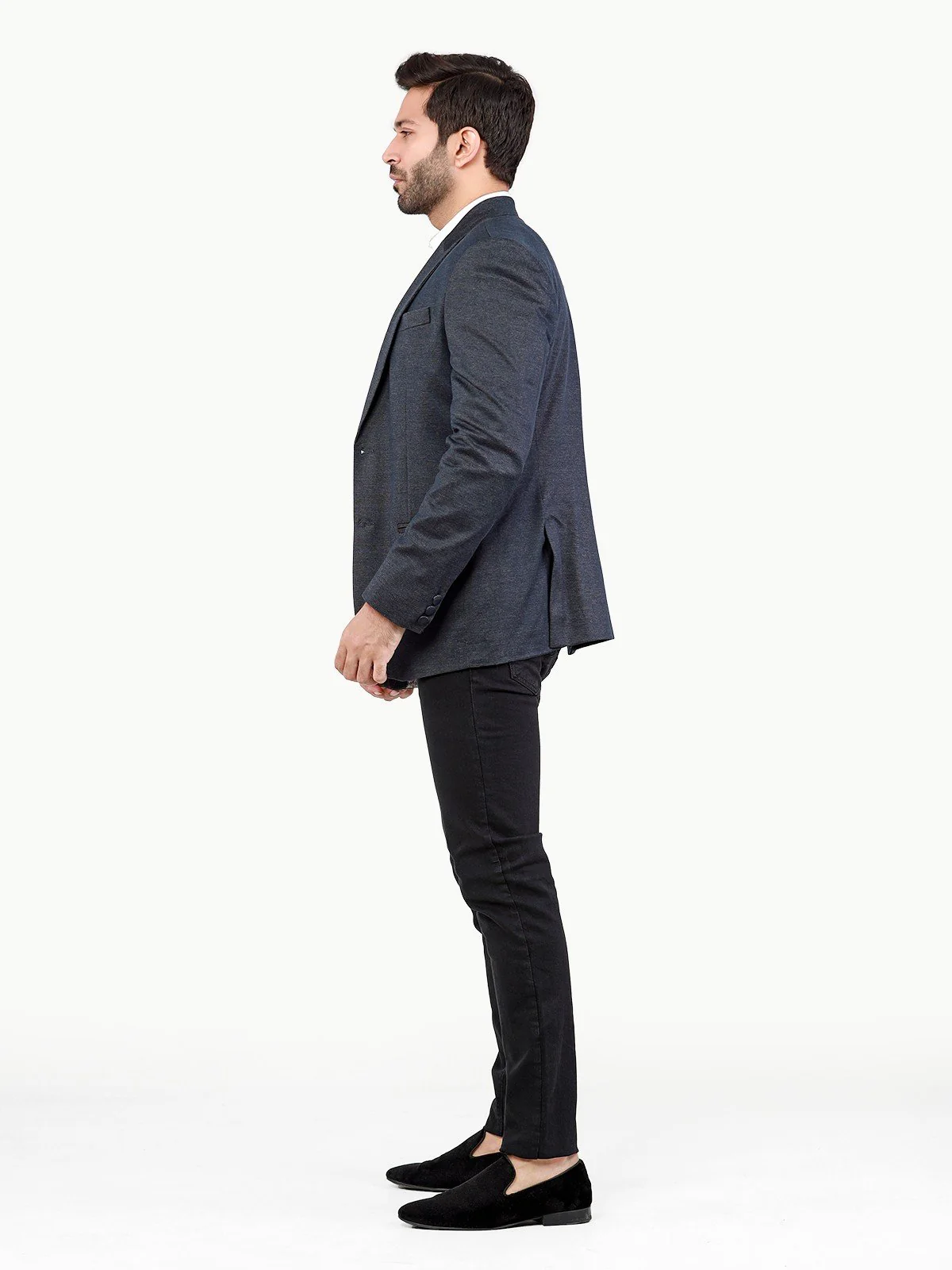 Men's Dark Navy Blazer - EMTB22W-6771 - Image 3