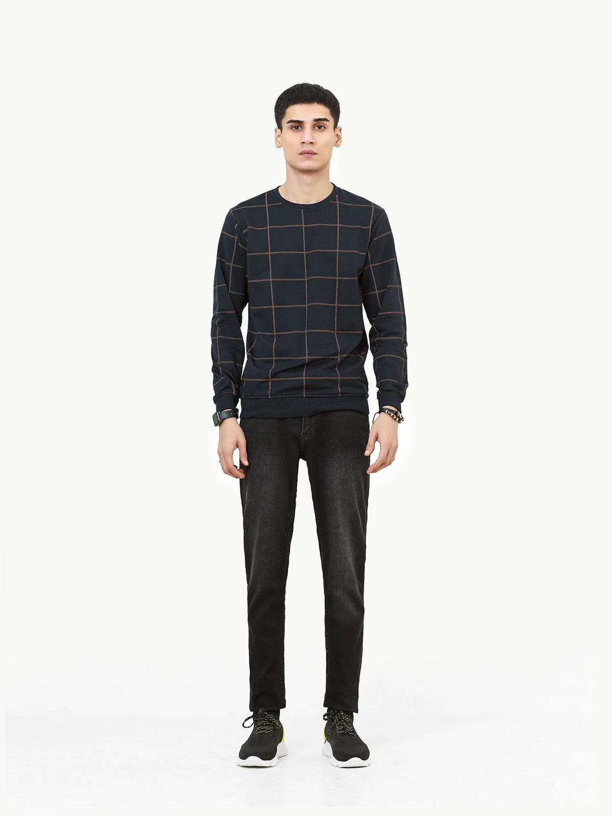 Men's Dark Navy SweatShirt - EMTSS22-001 - Image 2