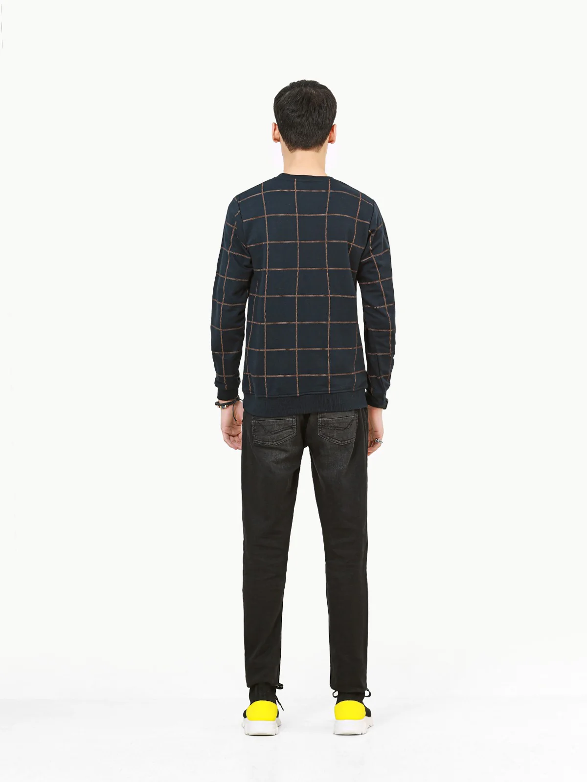 Men's Dark Navy SweatShirt - EMTSS22-001 - Image 3