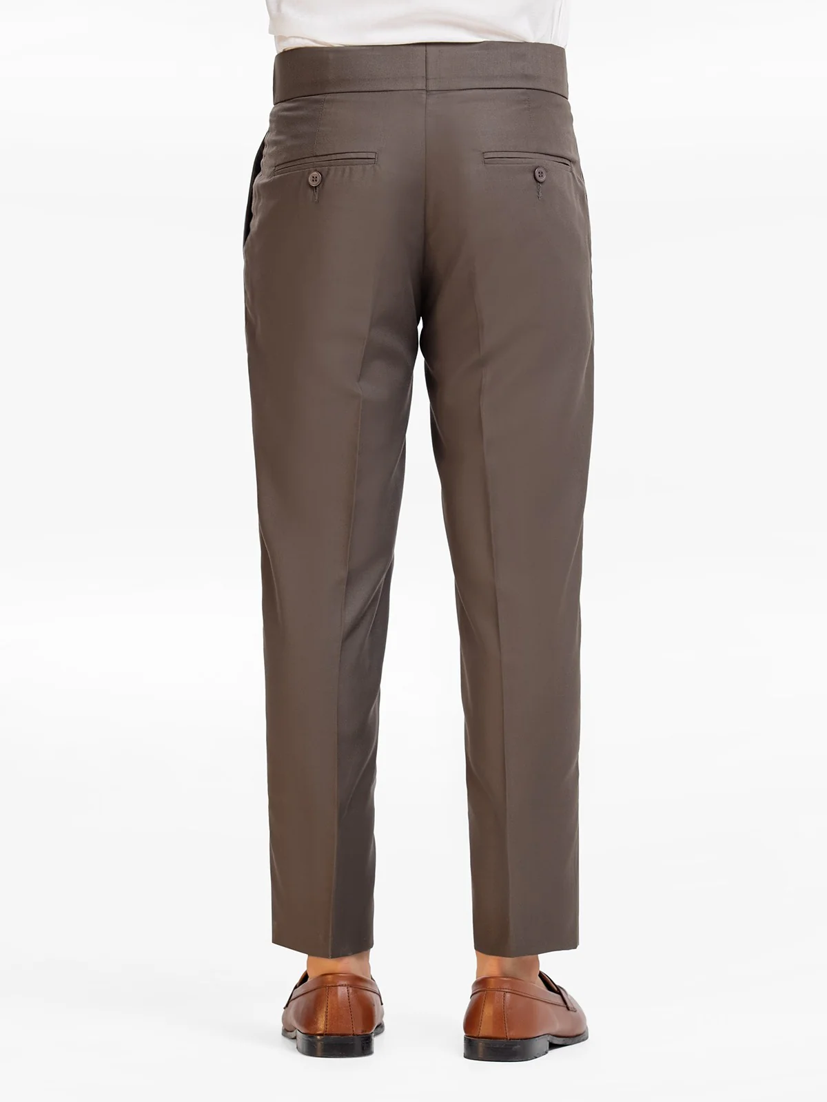 Men's Dark Olive Pant - EMBPF23-15262 - Image 4