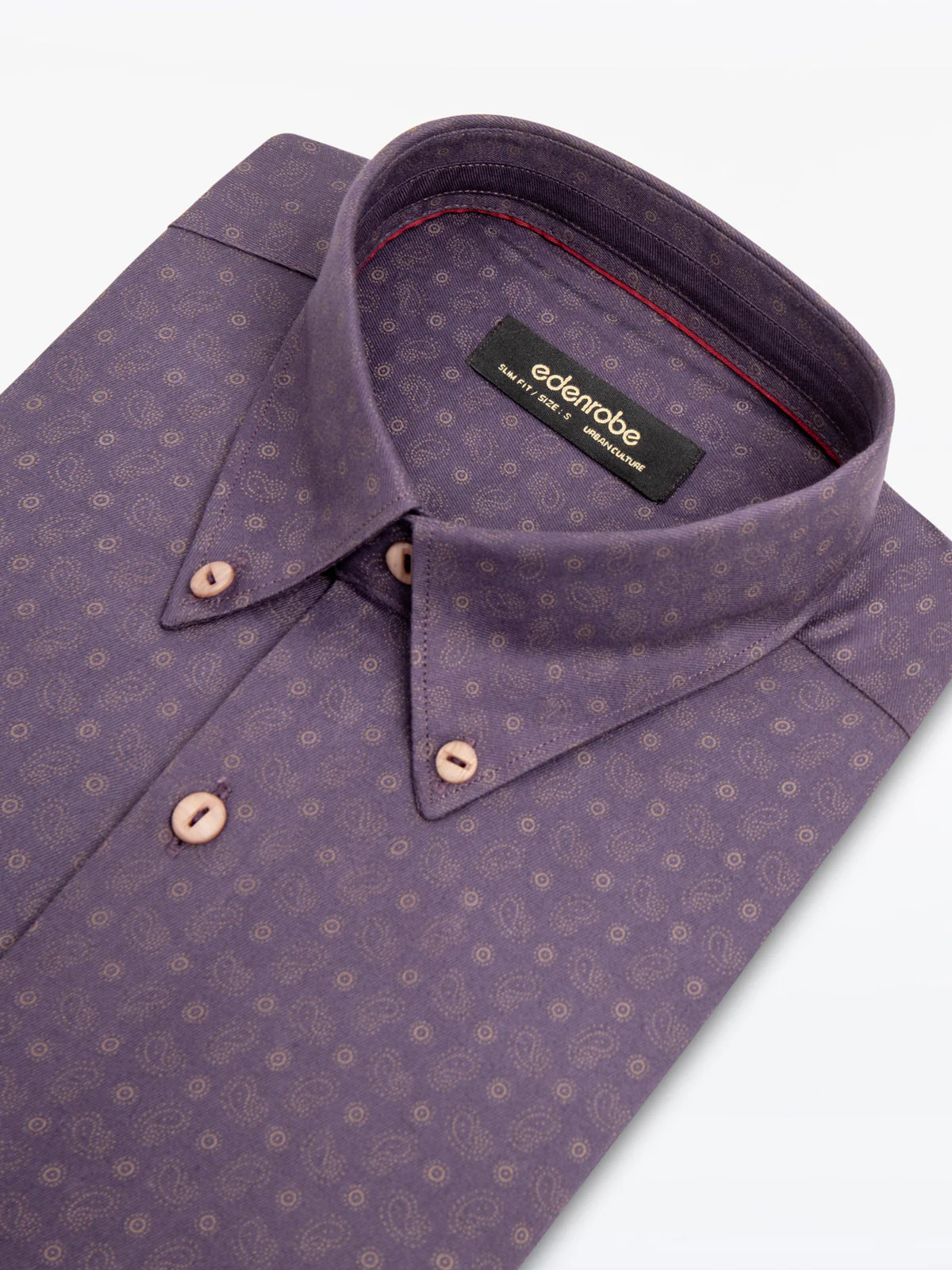 Men's Dark Purple Shirt - EMTSUC23-194 - Image 2