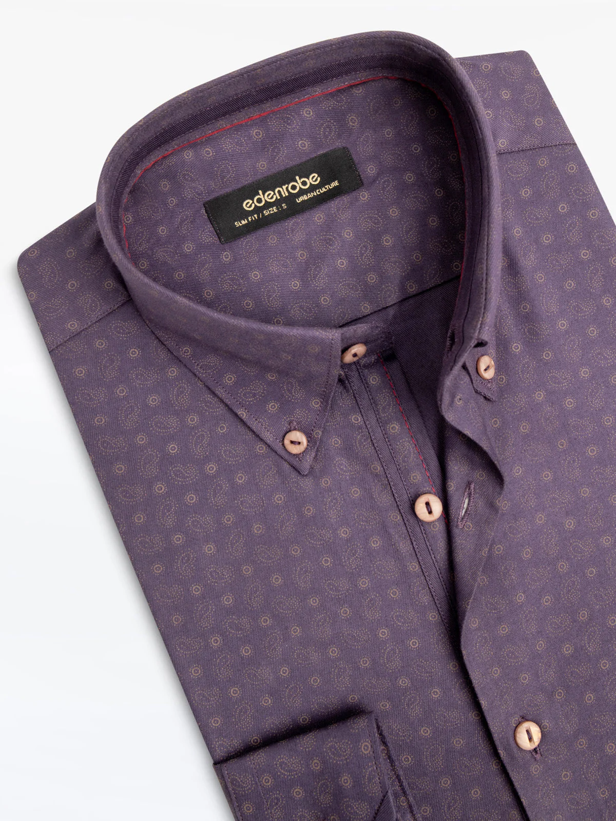 Men's Dark Purple Shirt - EMTSUC23-194 - Image 3