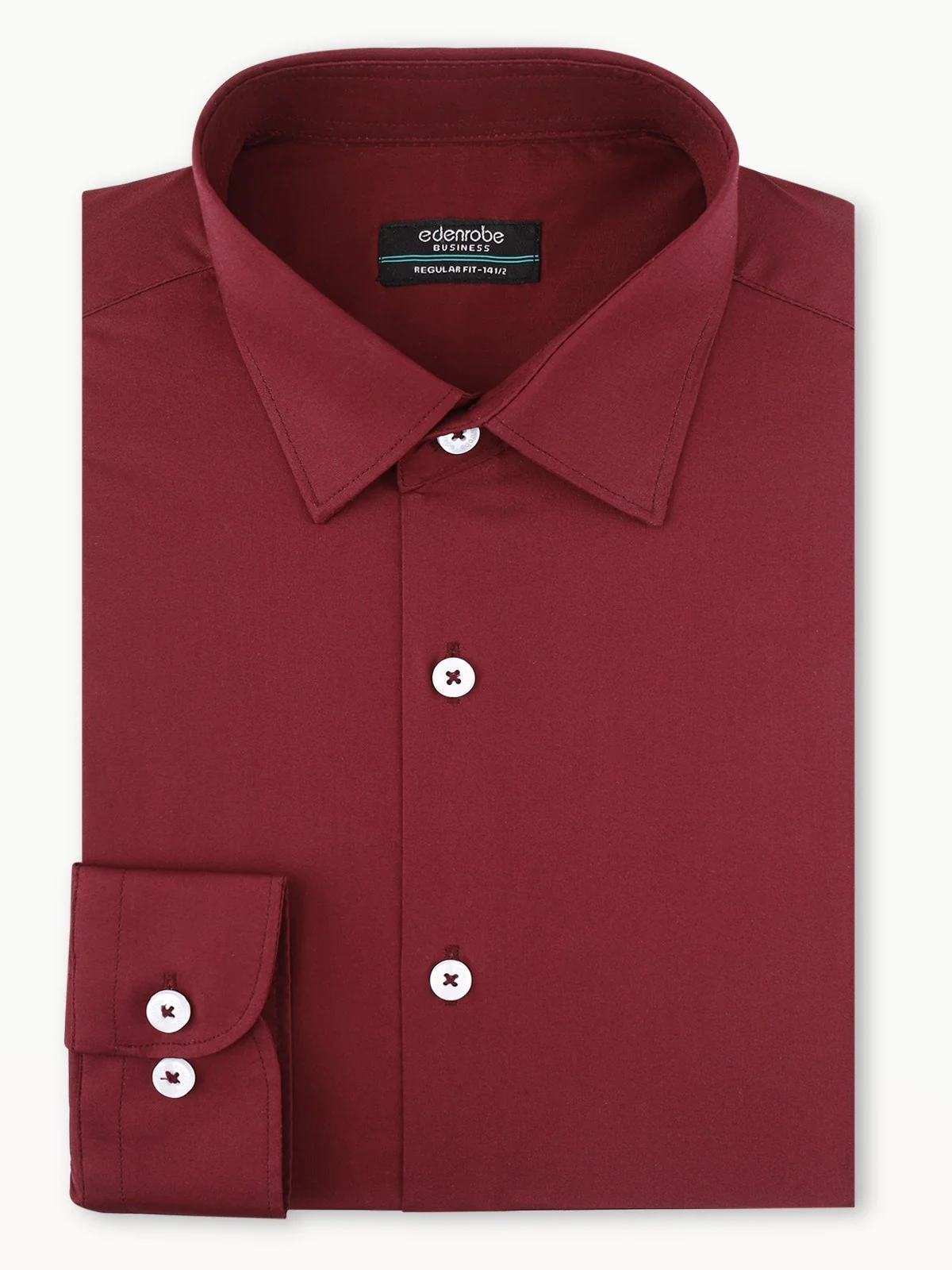 Men's Dark Purple Shirt Plain - EMTSB22-112
