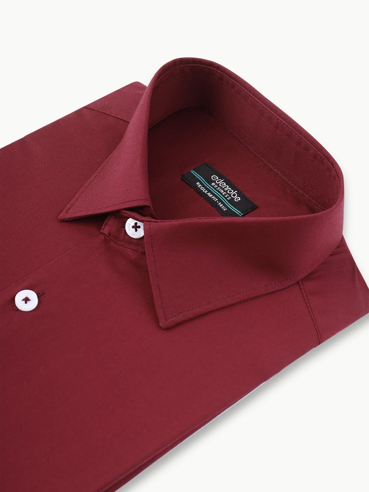 Men's Dark Purple Shirt Plain - EMTSB22-112 - Image 2