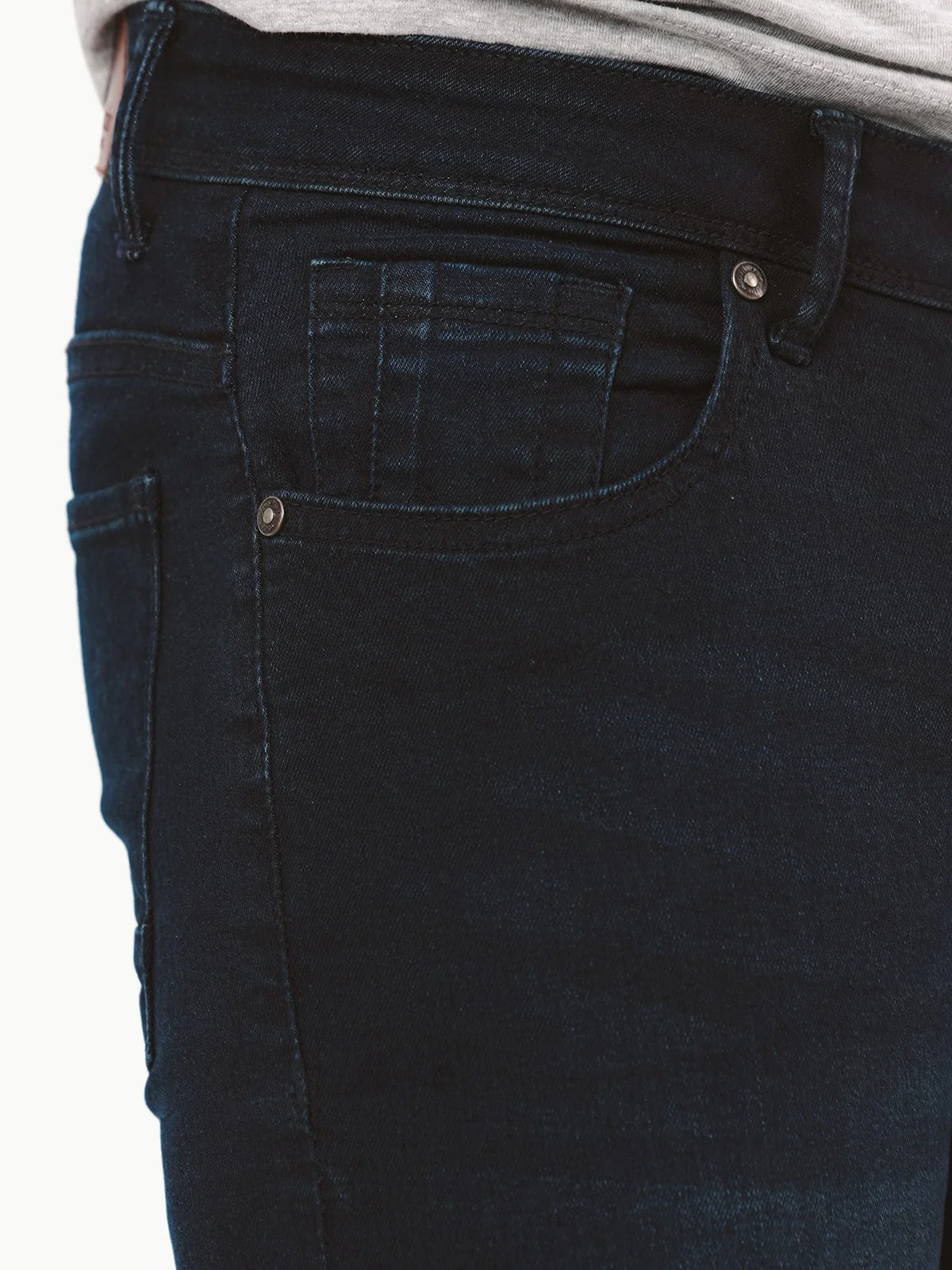 Men's Deep Blue Jeans - EMBPD22-010 - Image 3