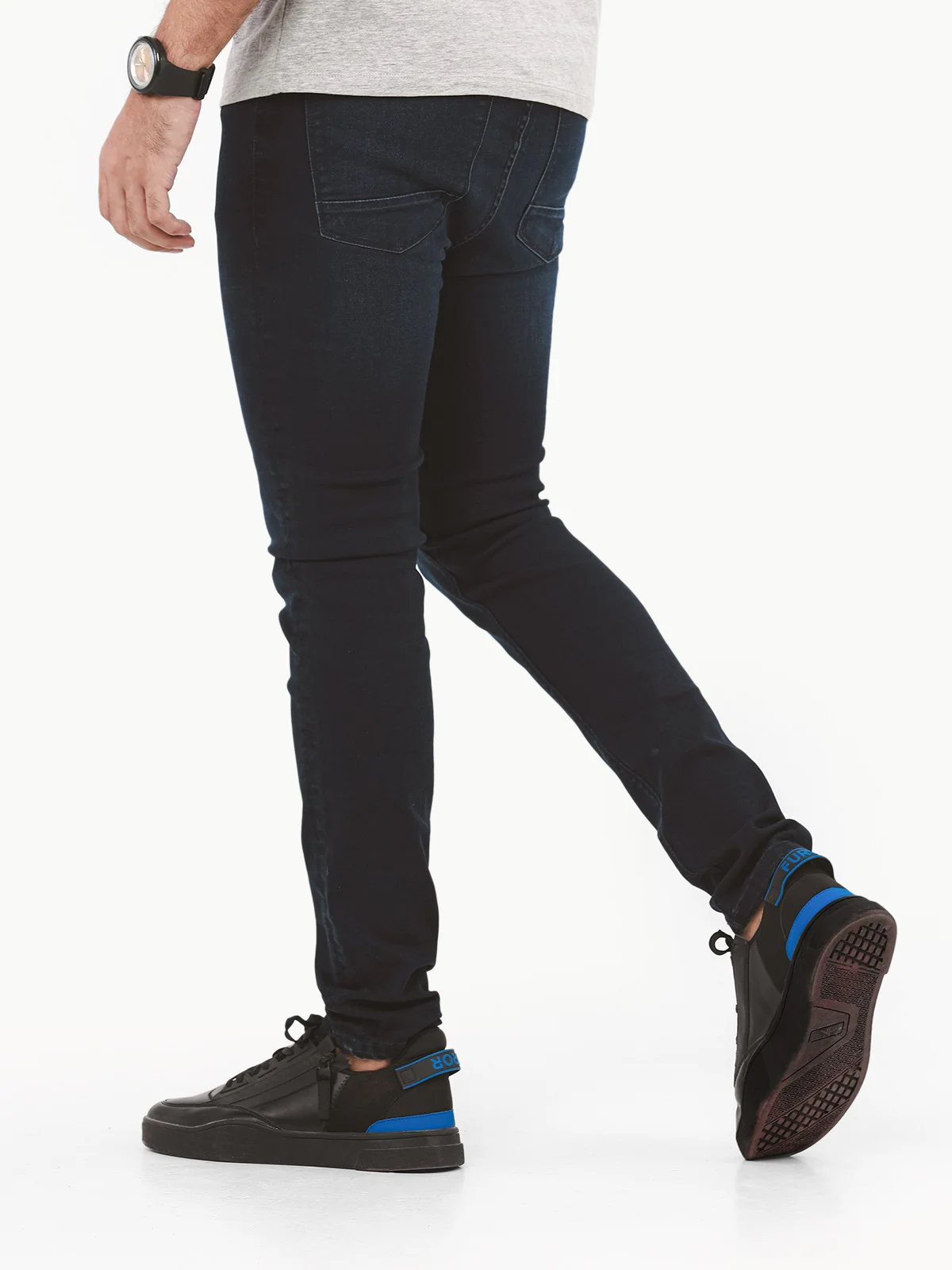 Men's Deep Blue Jeans - EMBPD22-010 - Image 5