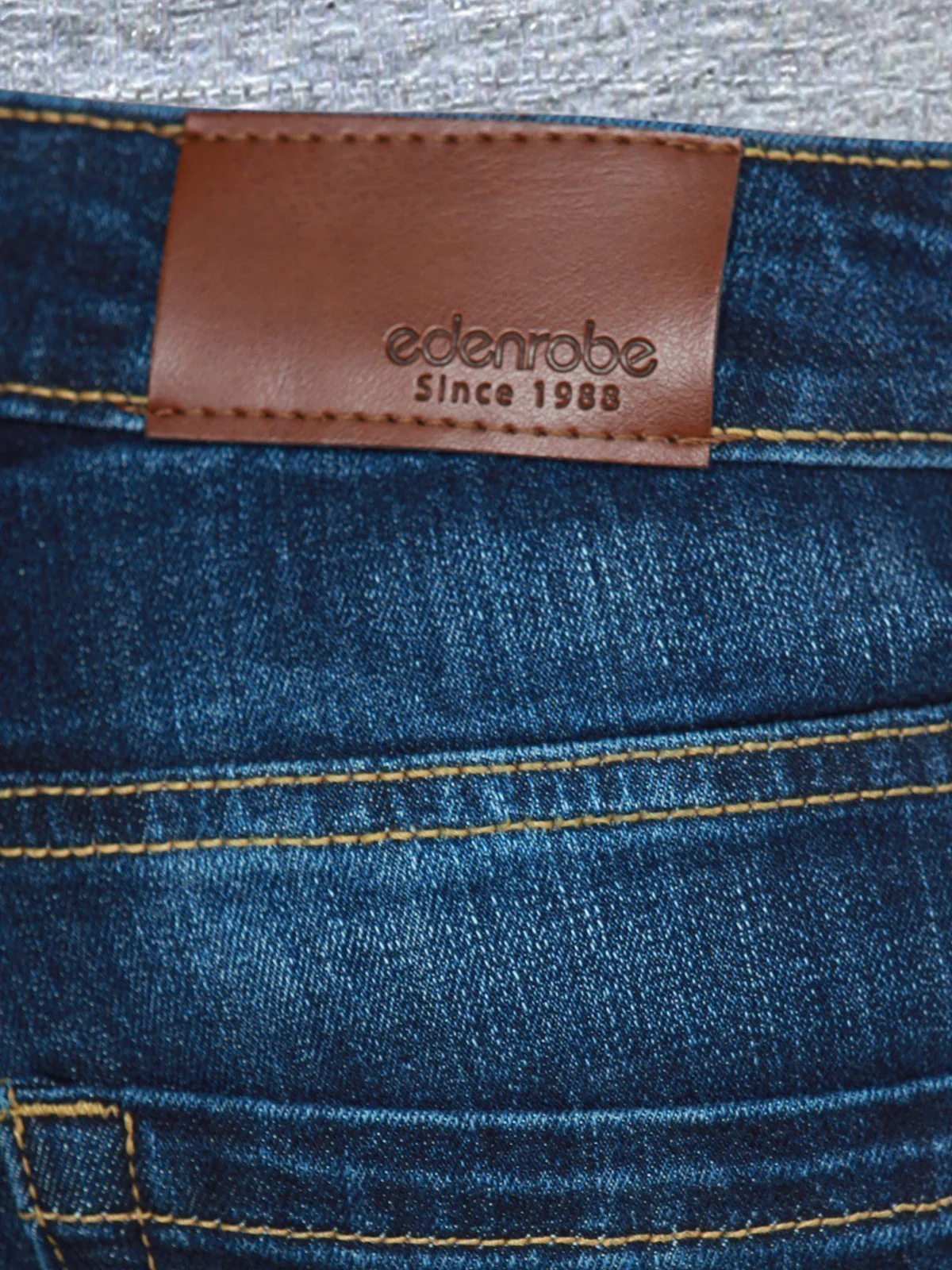 Men's Deep Blue Jeans - EMBPD22-013 - Image 5