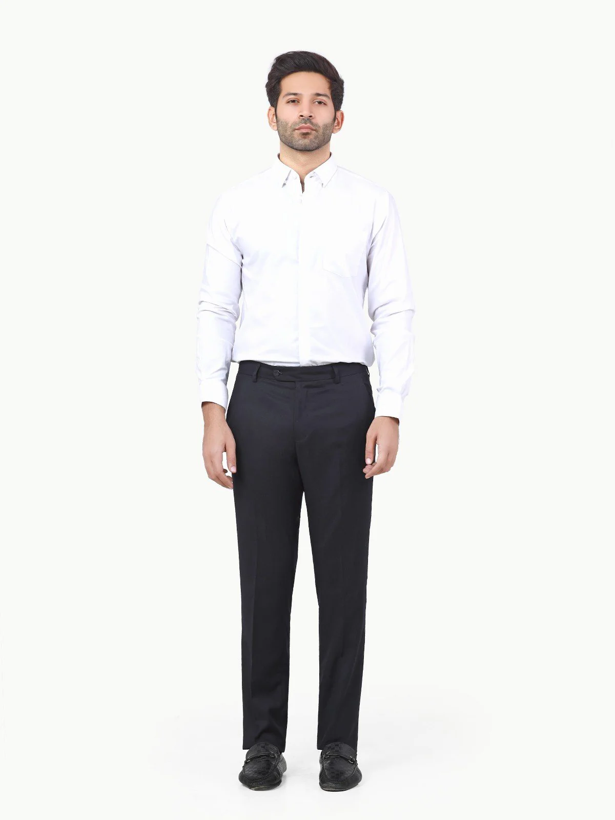Men's Deep Blue Pant - EMBPF22-15234 - Image 2