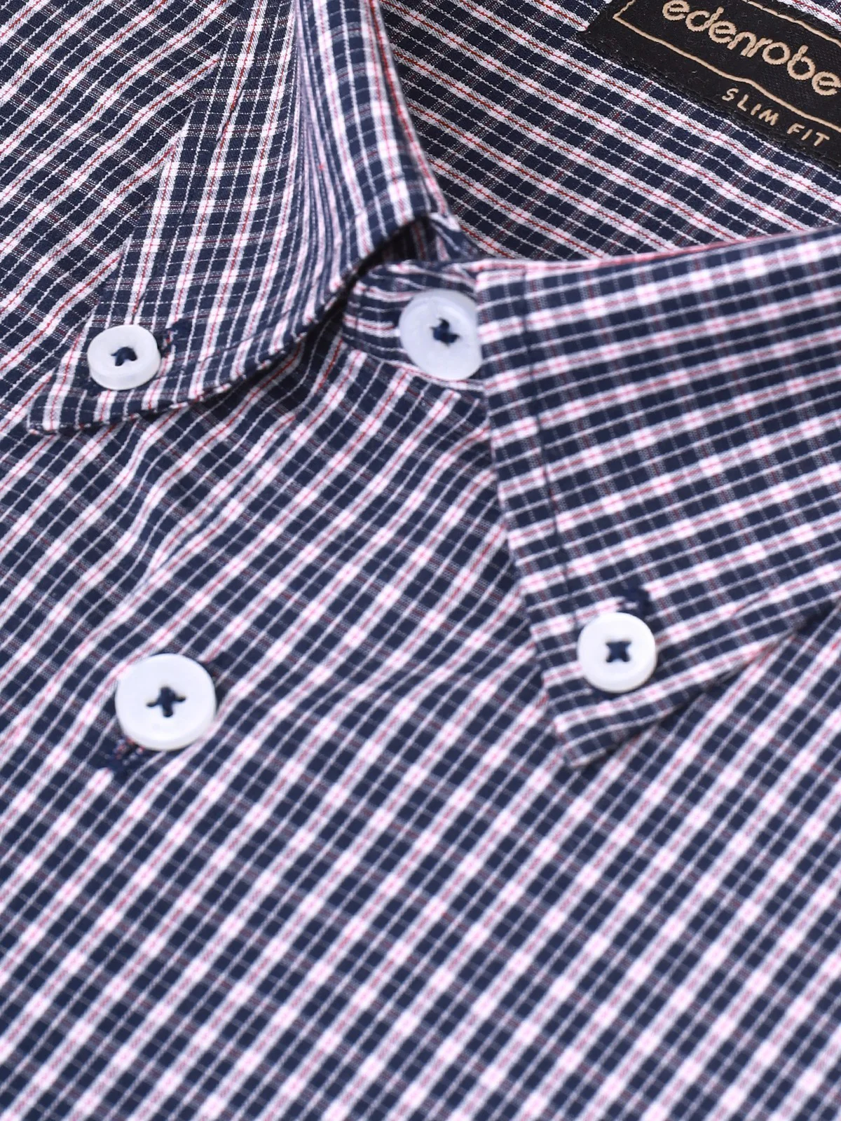 Men's Deep Blue Shirt - EMTSI22-50261 - Image 3