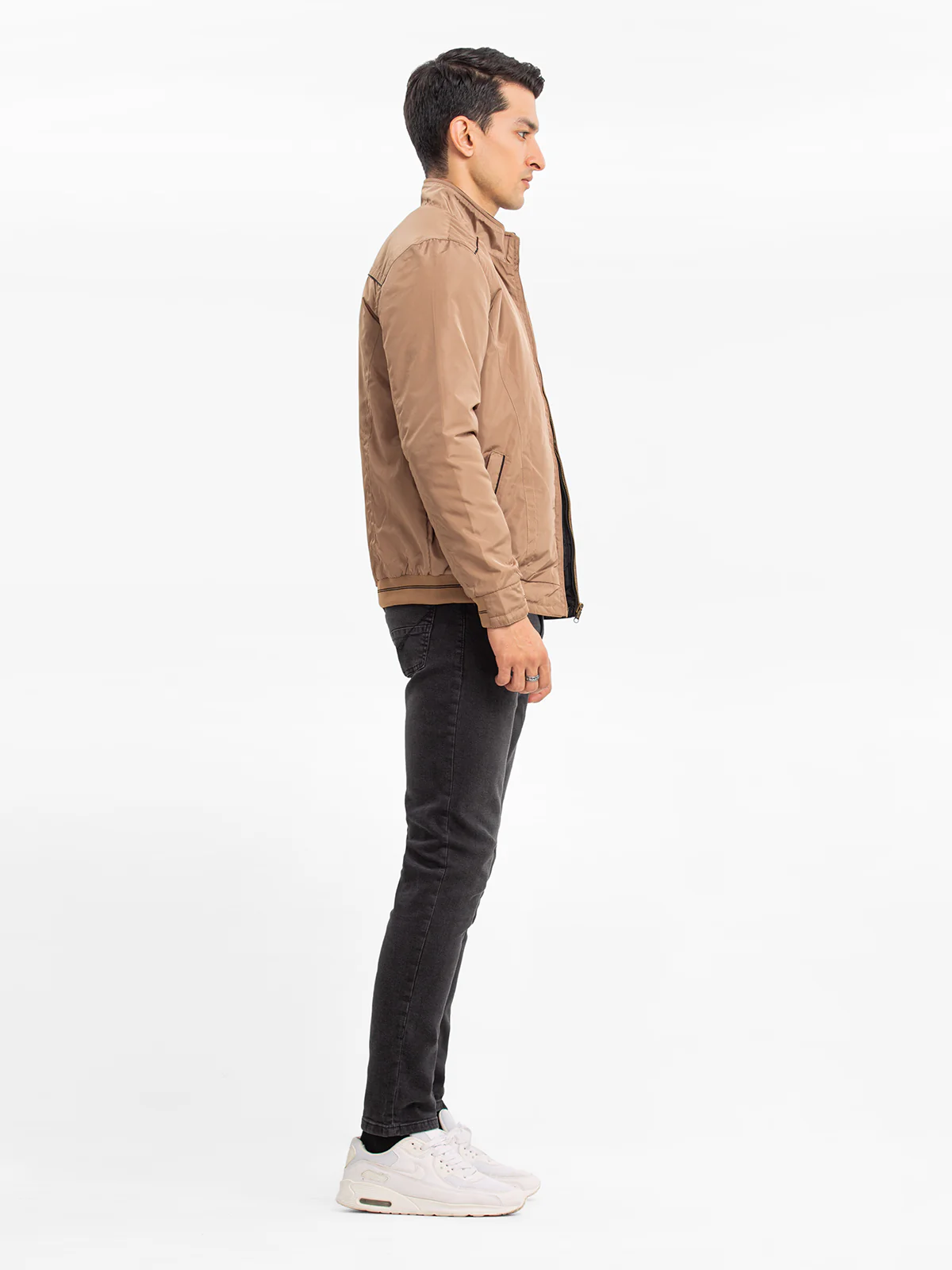 Men's Fawn & Black Reversible Jacket - EMTJP23-003 - Image 3
