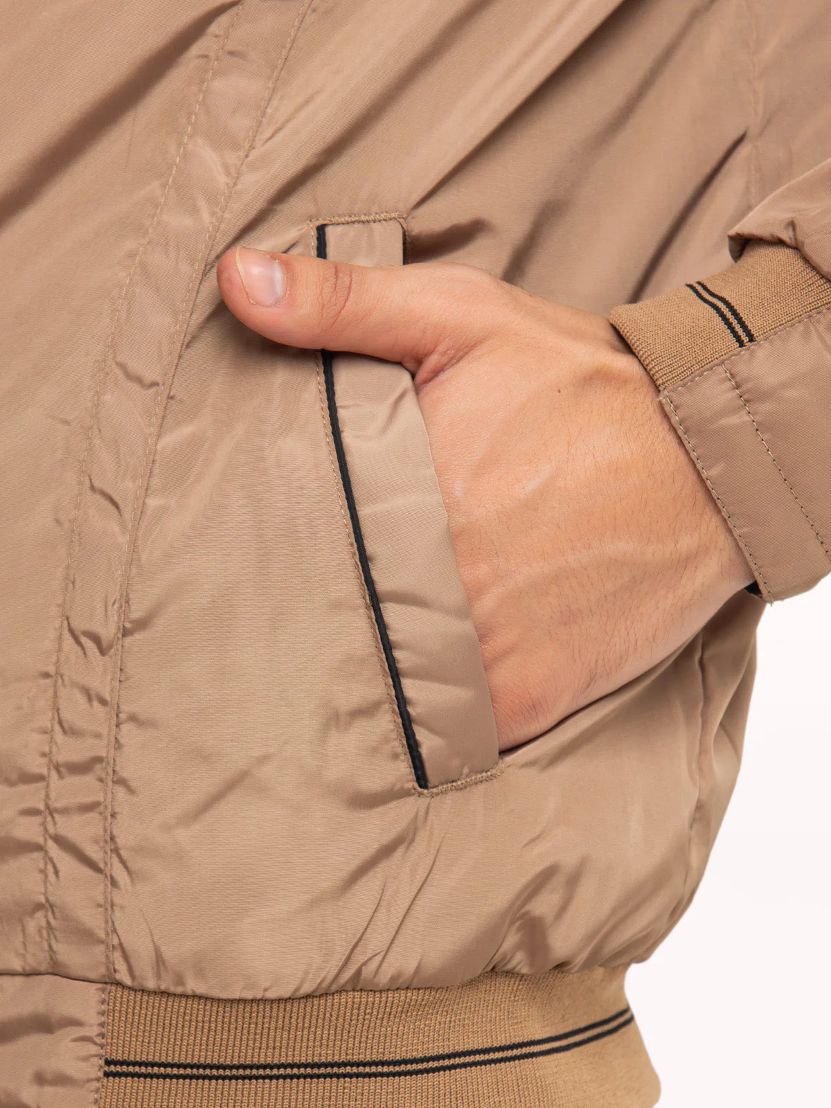 Men's Fawn & Black Reversible Jacket - EMTJP23-003 - Image 5