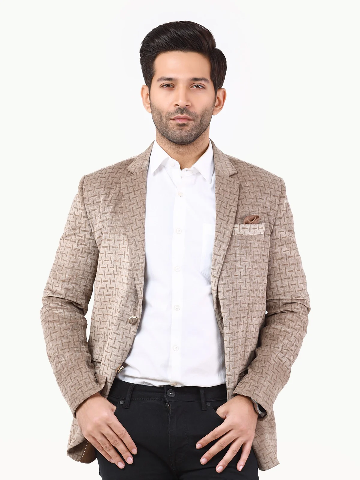 Men's Fawn Blazer - EMTB22W-6796 - Image 2