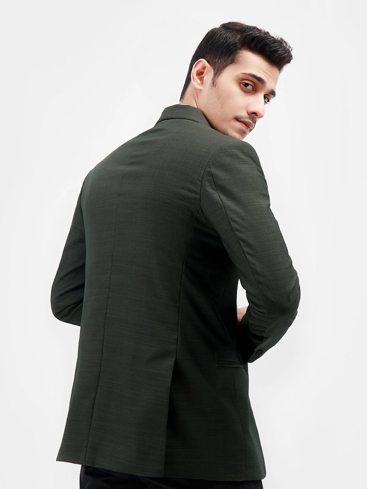 Men's Green Blazer - EMTB22-6762 - Image 3