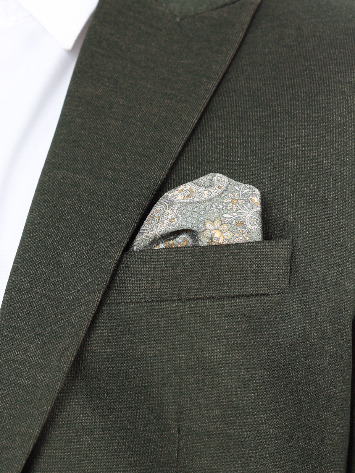 Men's Green Blazer - EMTB22W-6773 - Image 4