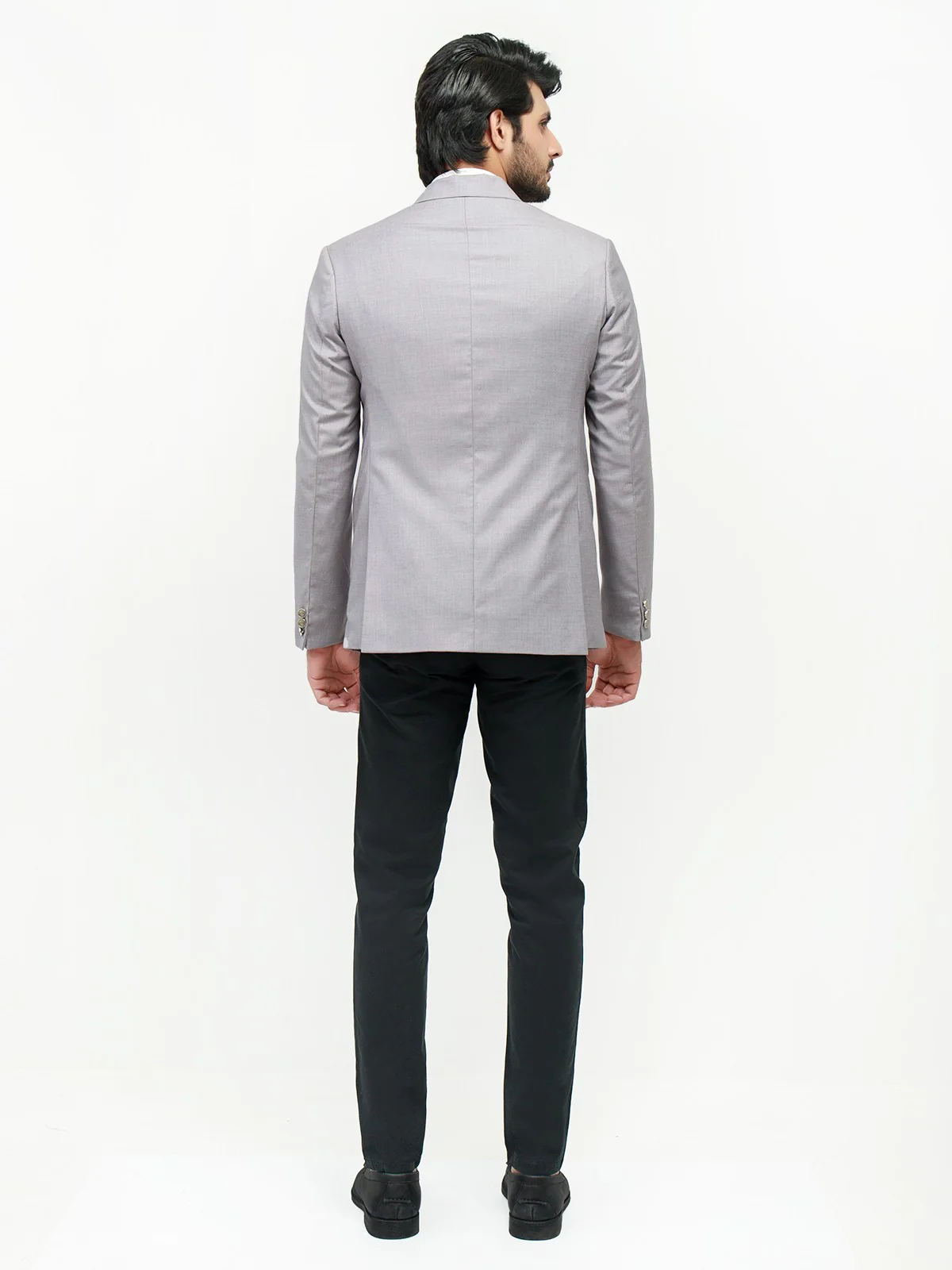 Men's Grey Blazer - EMTB22-6753 - Image 4
