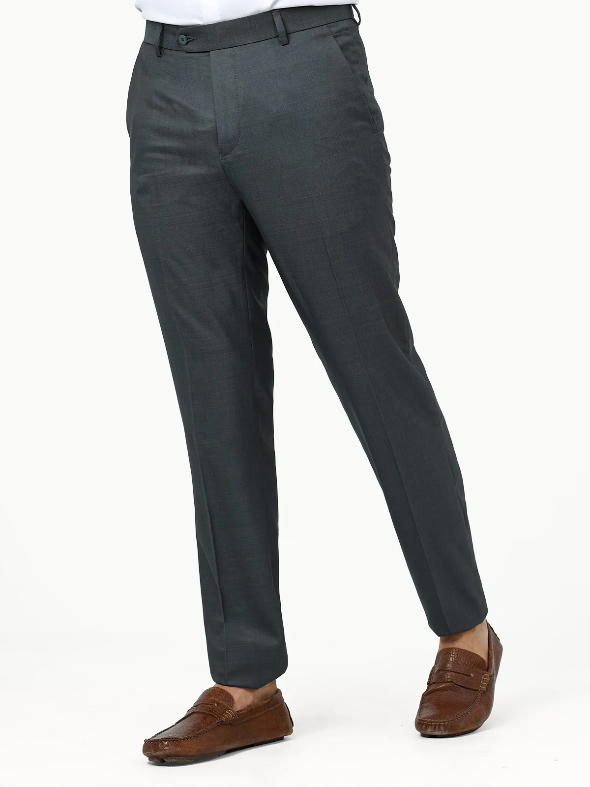 Men's Grey Pant - EMBPF22-15223 - Image 2