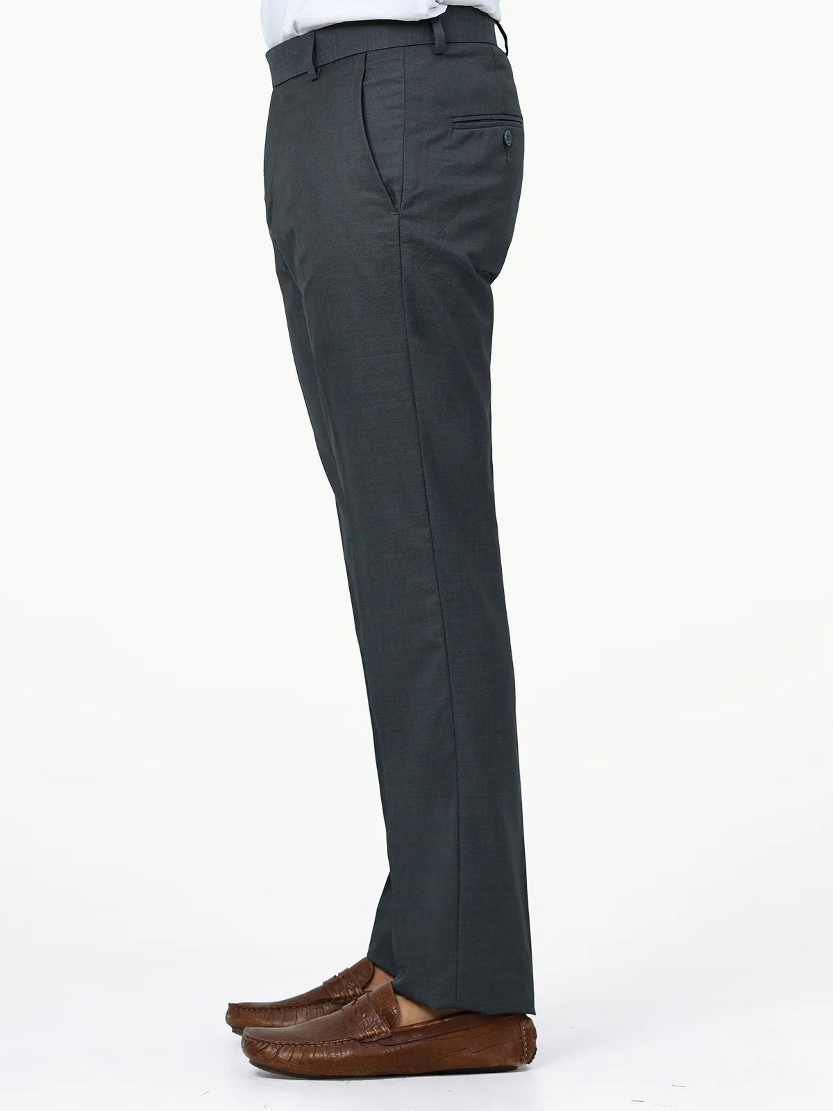 Men's Grey Pant - EMBPF22-15223 - Image 3