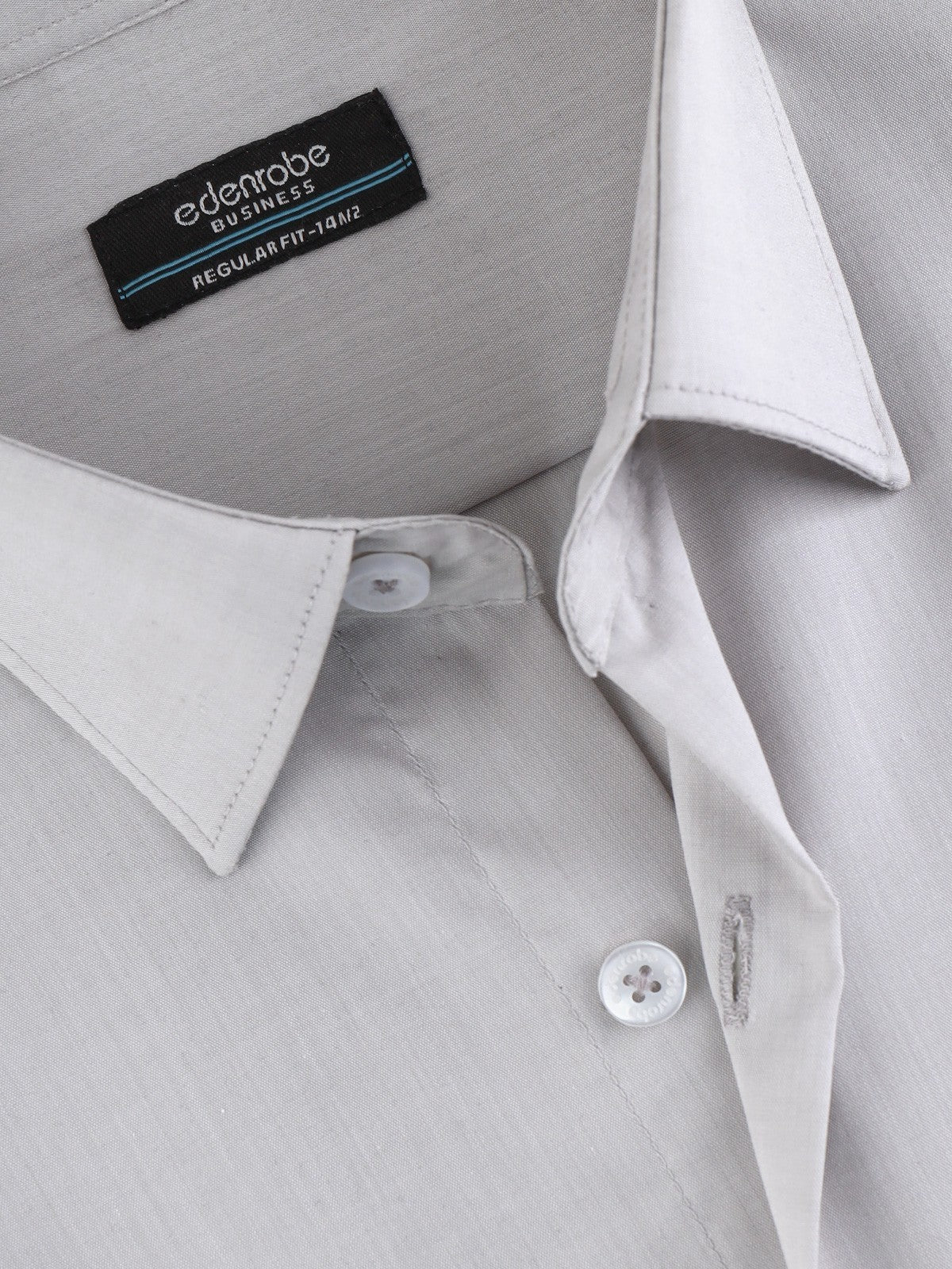 Men's Grey Shirt Plain - EMTSB22-089 - Image 4