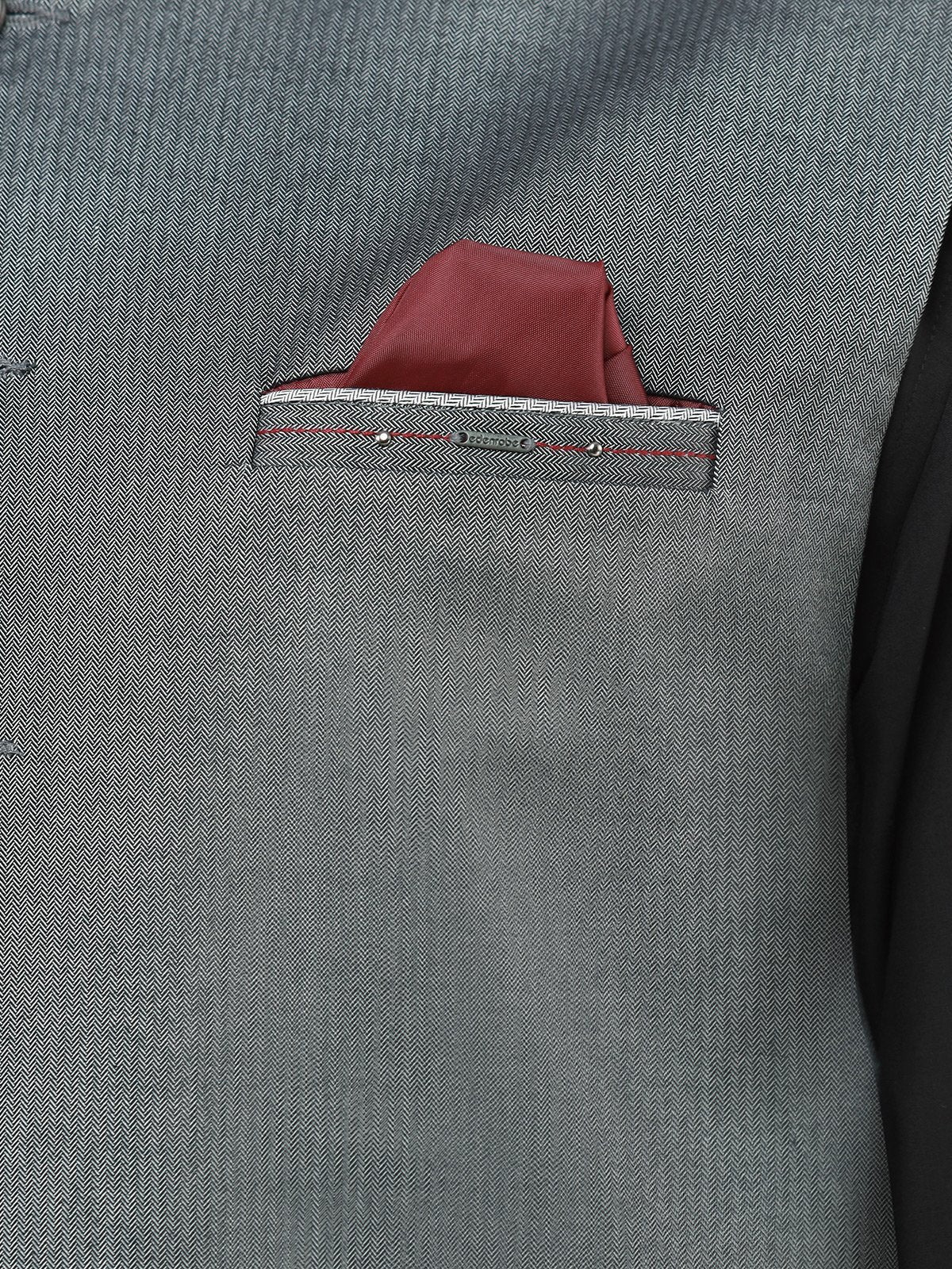 Men's Grey Waist Coat - EMTWC22-35796 - Image 5
