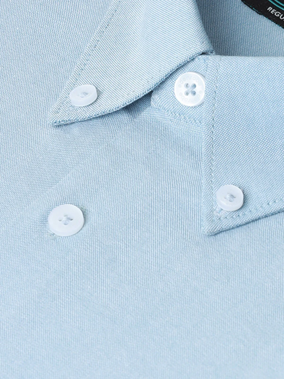 Men's Ice Blue Shirt Plain - EMTSB22-134 - Image 3