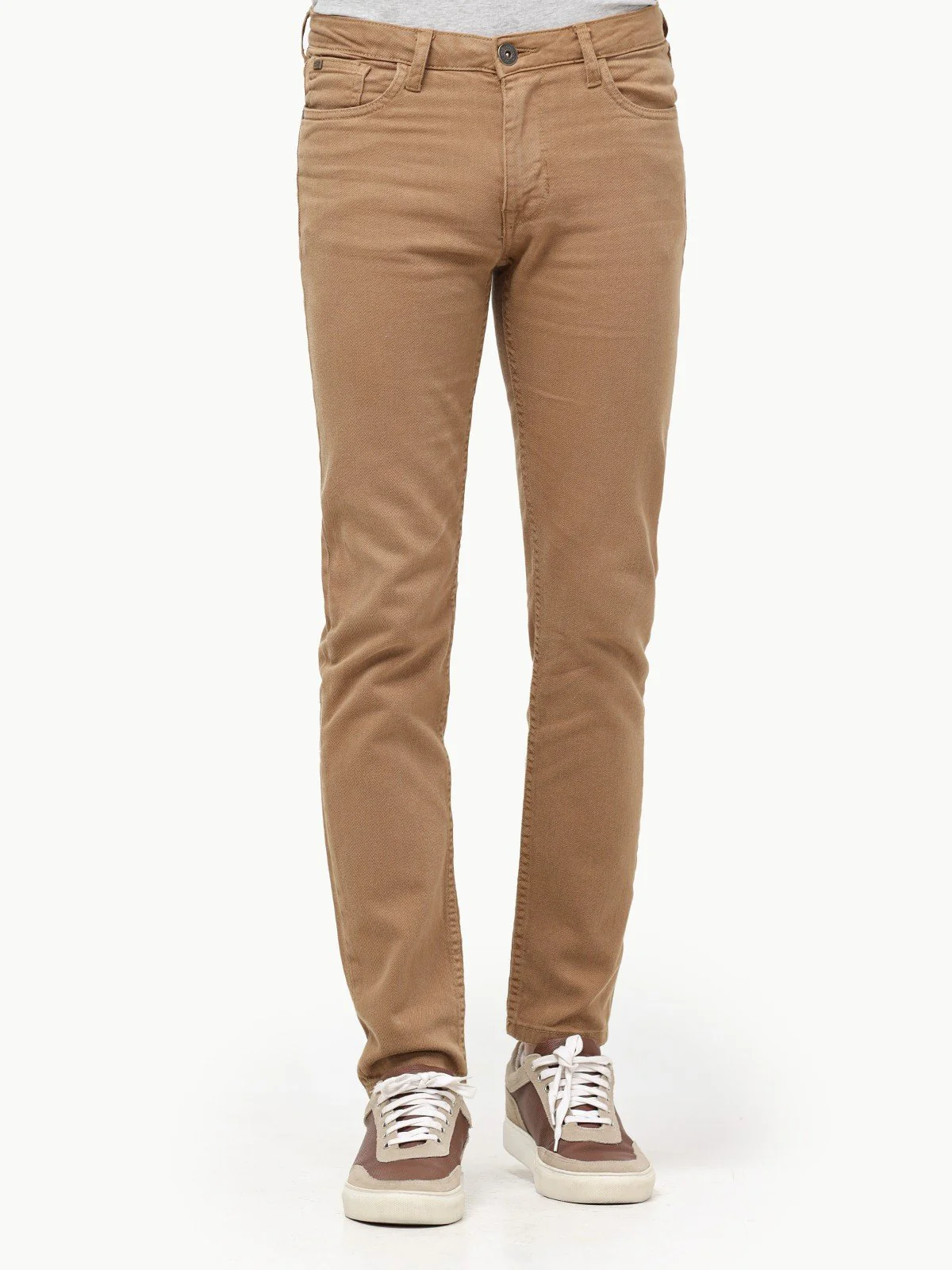 Men's Khaki Jeans - EMBPD23-004