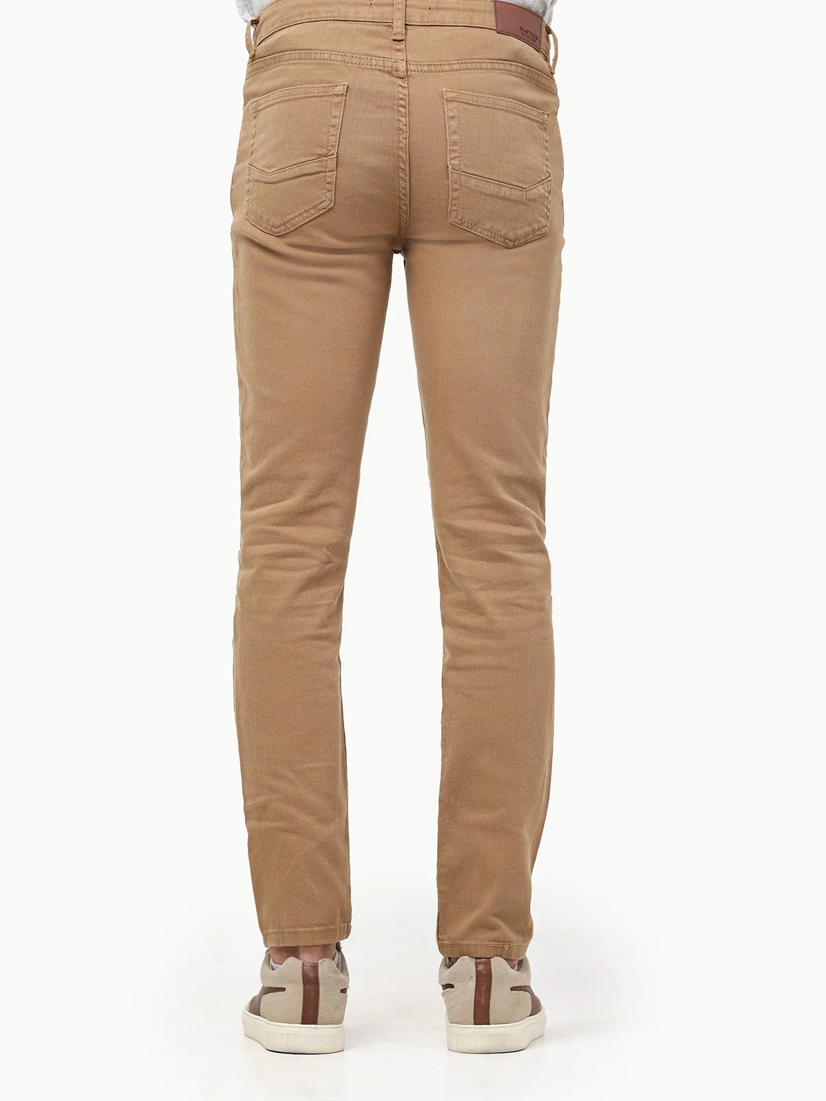 Men's Khaki Jeans - EMBPD23-004 - Image 6