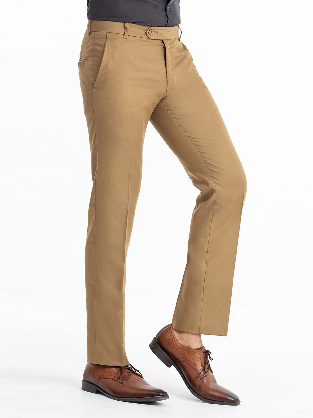 Men's Khaki Pant - EMBPF23-15247 - Image 3