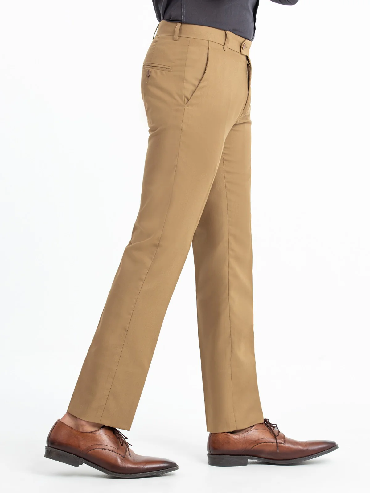 Men's Khaki Pant - EMBPF23-15247 - Image 4