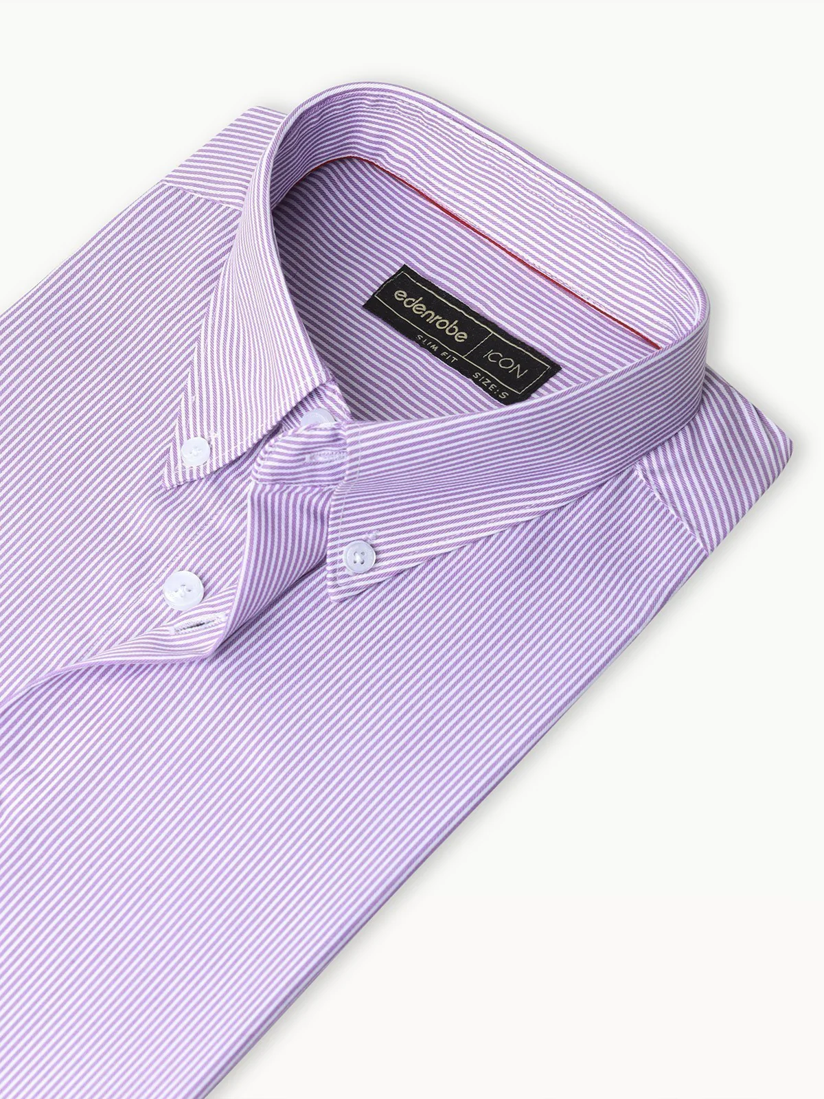 Men's Lavender Shirt - EMTSI22-50268 - Image 4