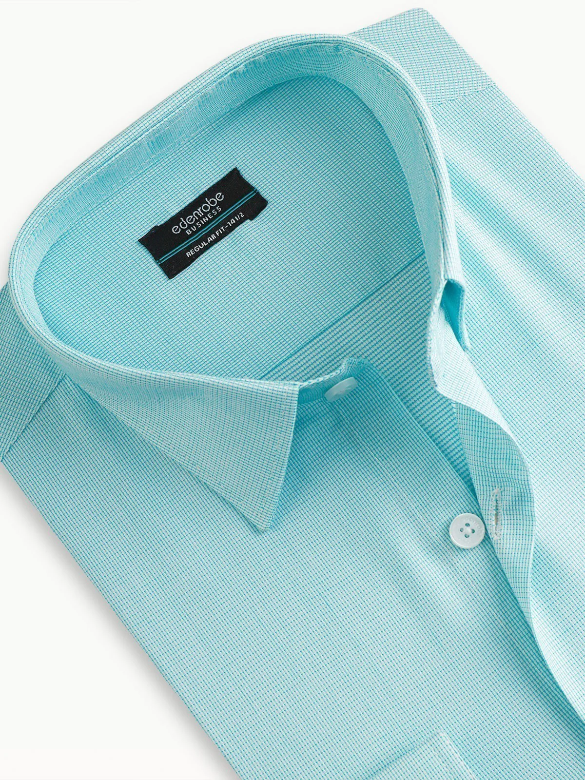 Men's Light Aqua Shirt - EMTSB22-083 - Image 2