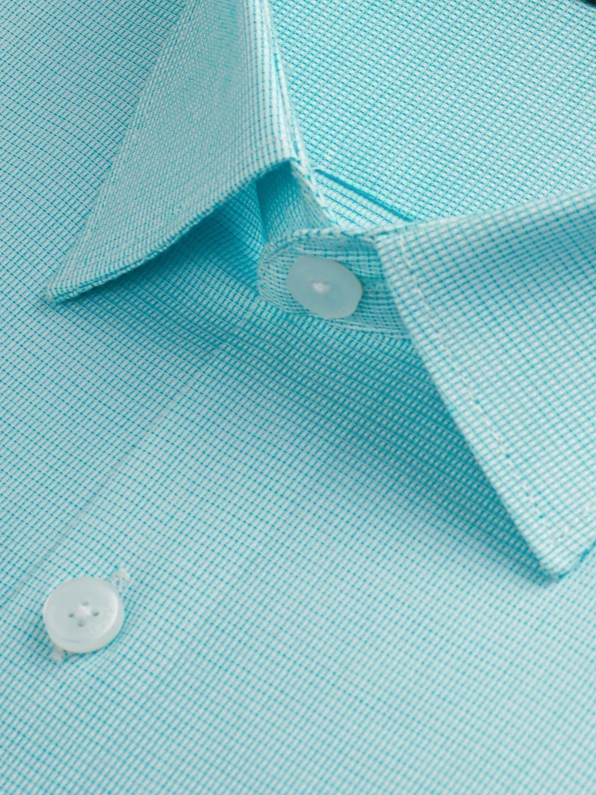 Men's Light Aqua Shirt - EMTSB22-083 - Image 3