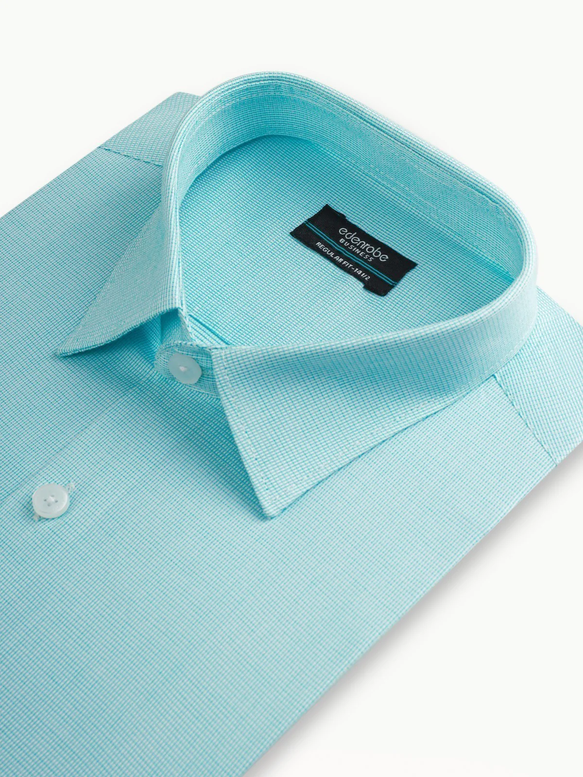 Men's Light Aqua Shirt - EMTSB22-083 - Image 4