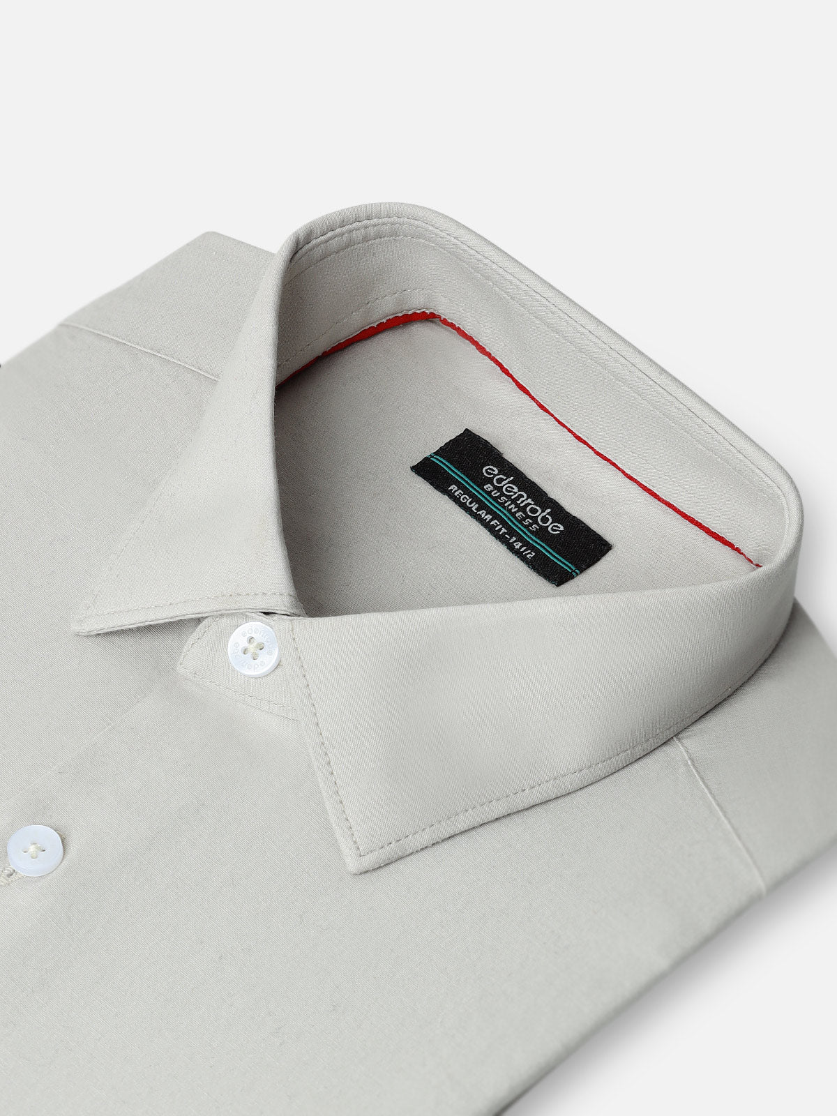 Men's Light Beige Shirt Plain - EMTSB22-132 - Image 3