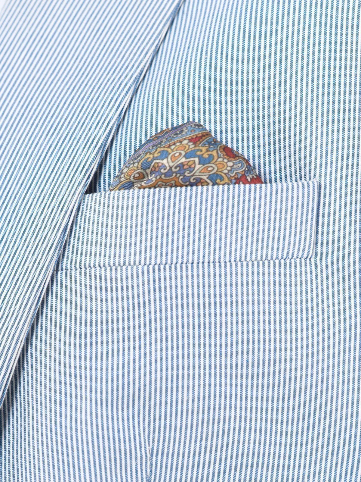 Men's Light Blue Blazer - EMTB22W-6770 - Image 4