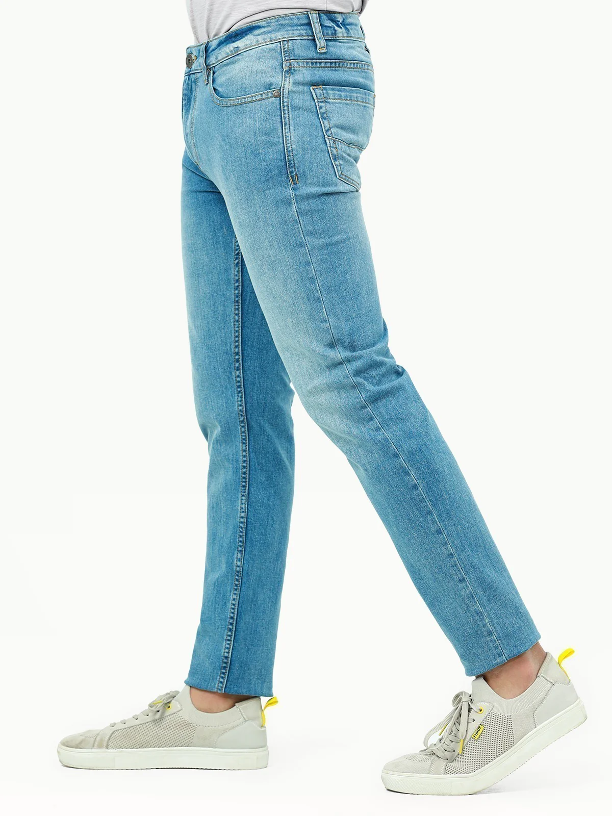Men's Light Blue Jeans - EMBPD22-011 - Image 3