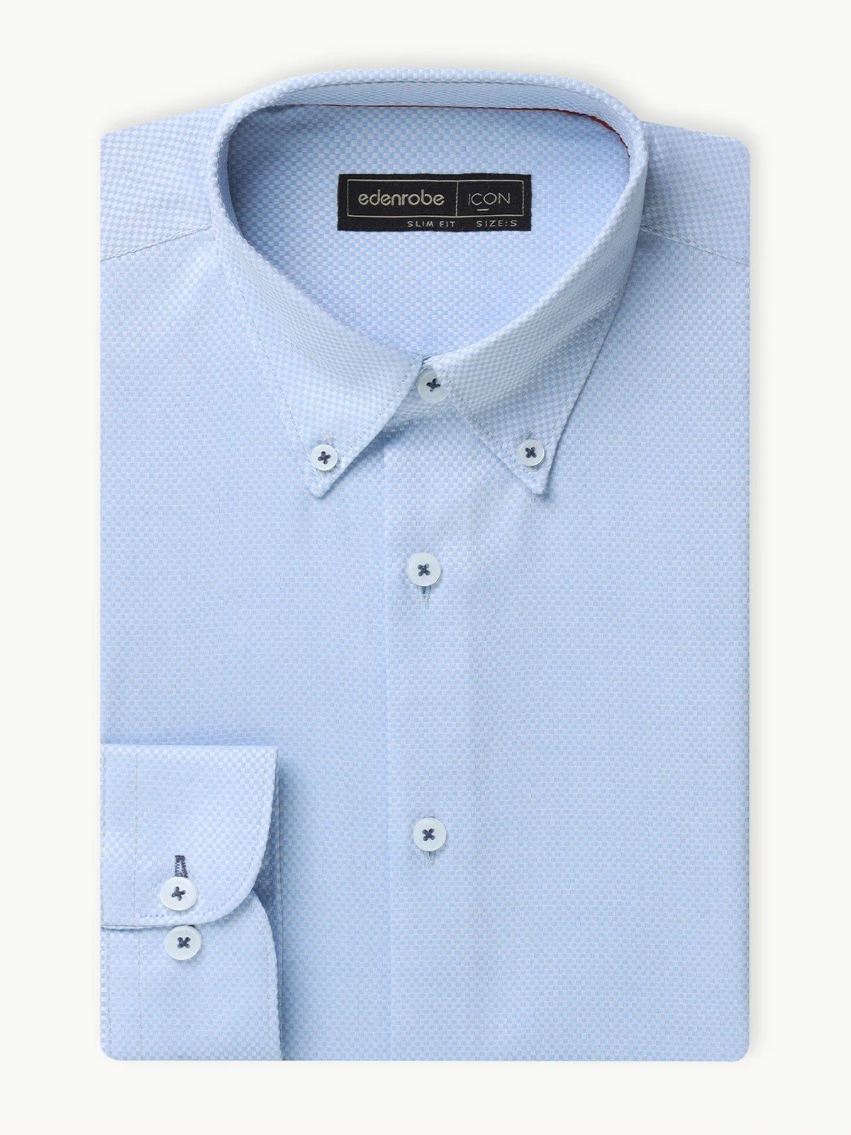 Men's Light Blue Shirt - EMTSI22-50282