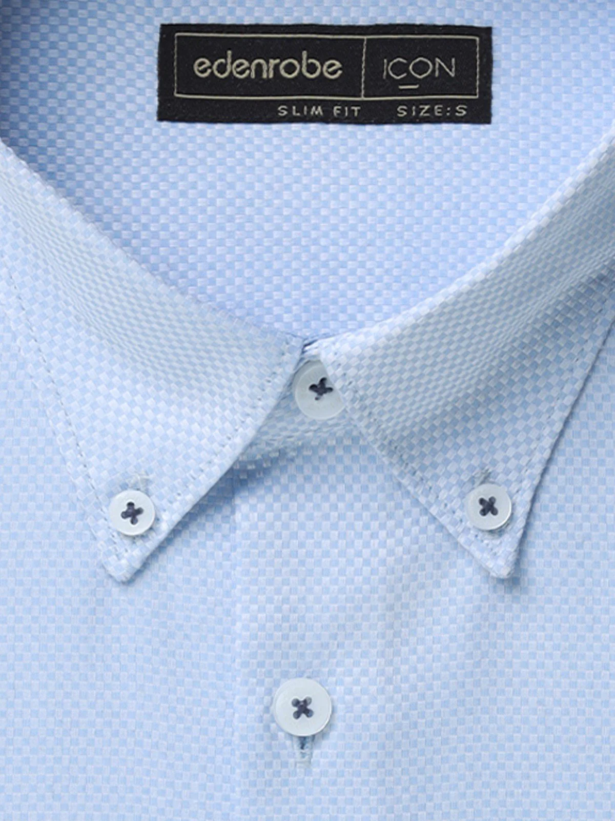 Men's Light Blue Shirt - EMTSI22-50282 - Image 4