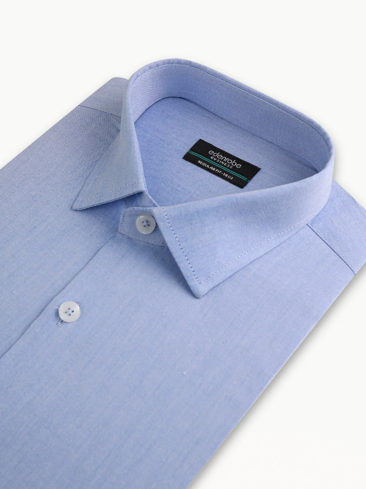 Men's Light Blue Shirt Plain - EMTSB22-074 - Image 2