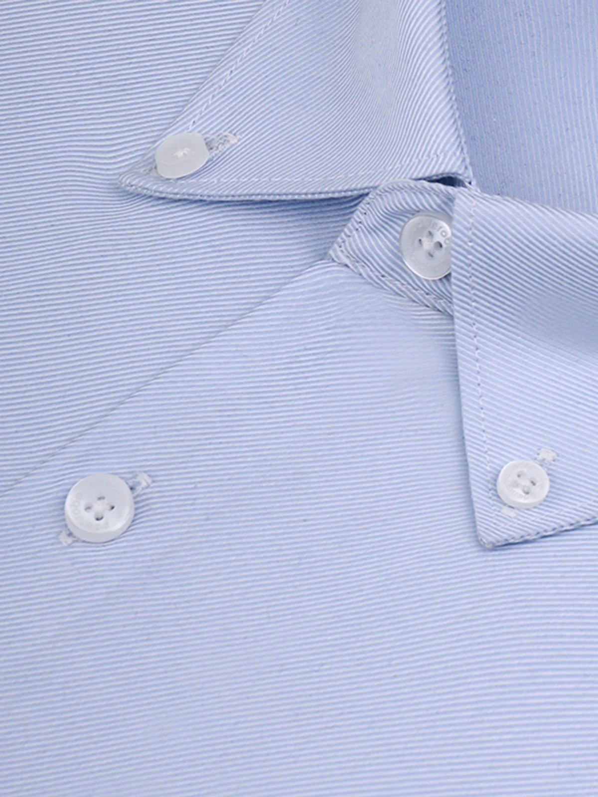Men's Light Blue Shirt Plain - EMTSB22-085 - Image 3