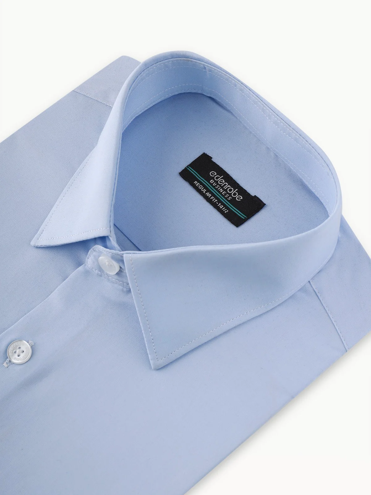 Men's Light Blue Shirt Plain - EMTSB22-102 - Image 2
