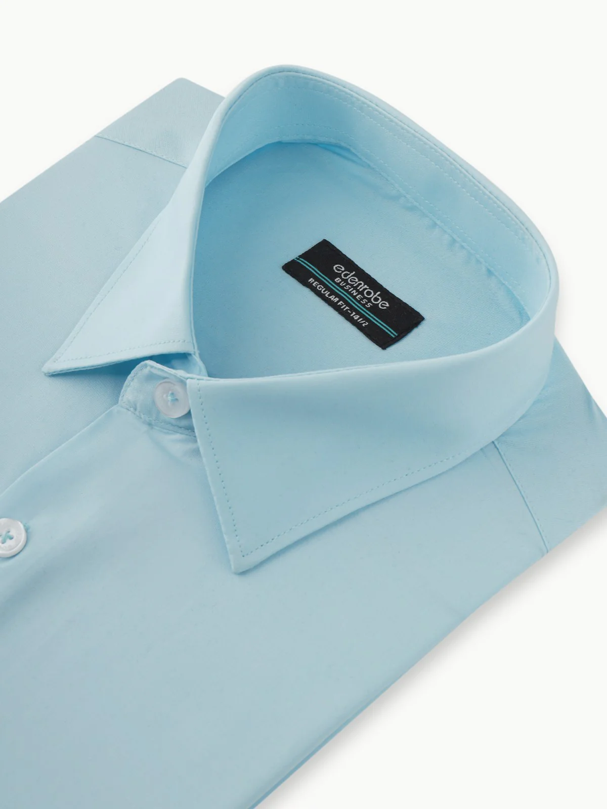 Men's Light Blue Shirt Plain - EMTSB22-109 - Image 2