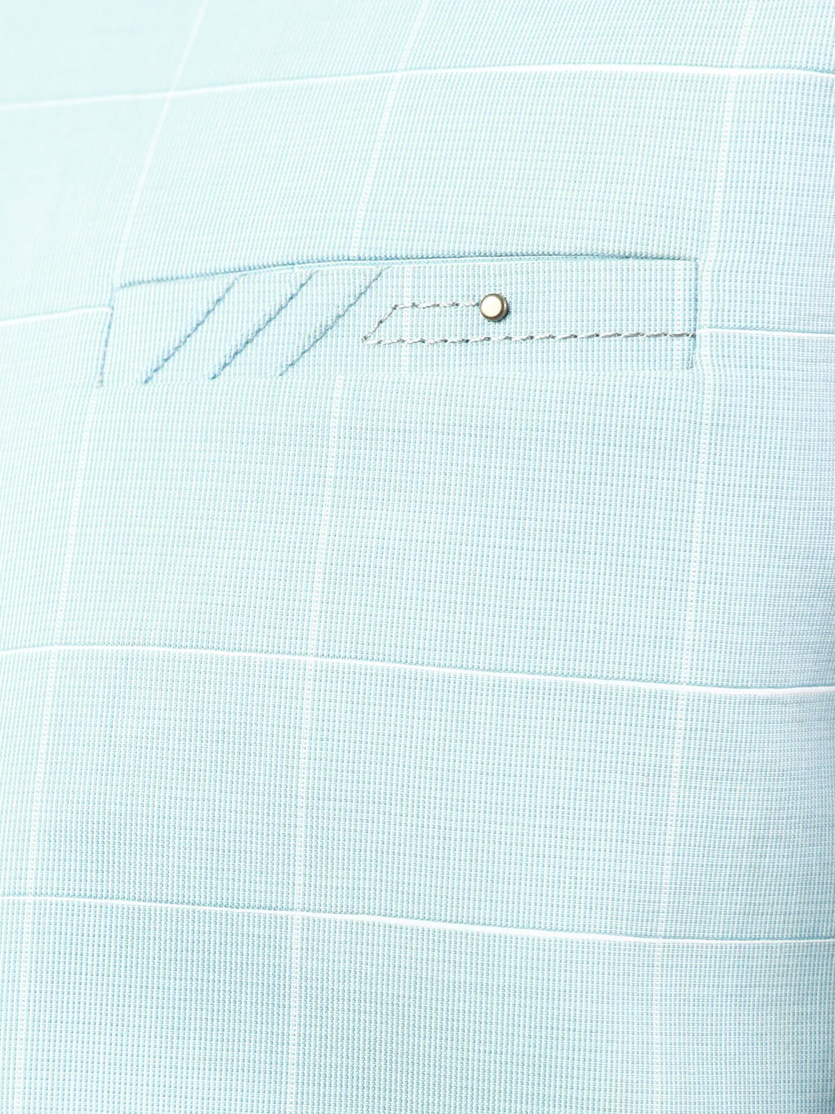 Men's Light Blue Waist Coat - EMTWC22-35809 - Image 4
