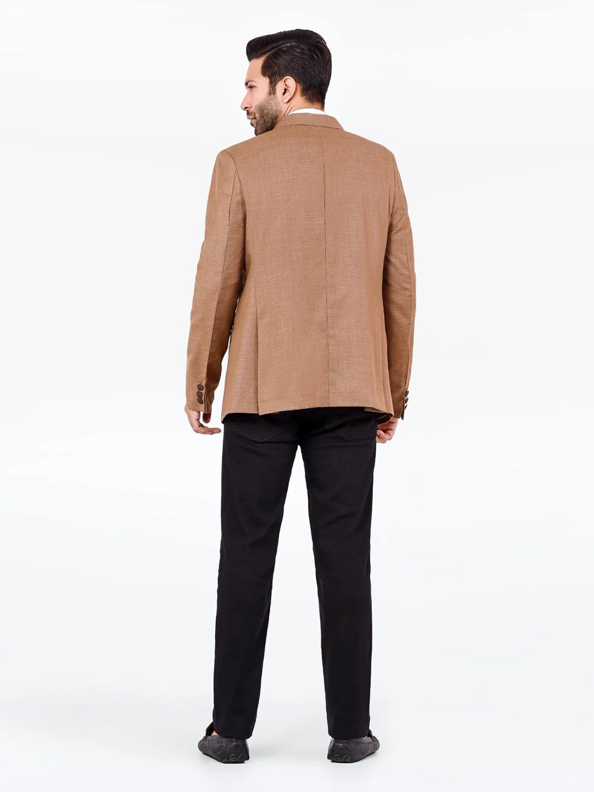 Men's Light Brown Blazer - EMTB22-6804 - Image 5