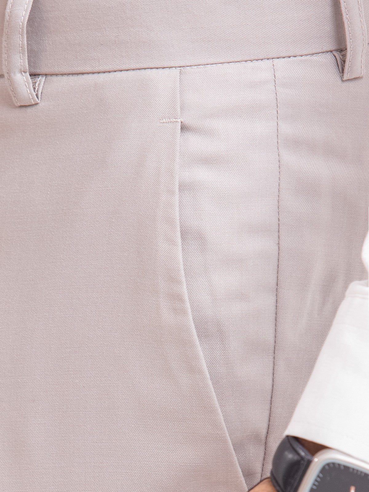 Men's Light Coffee Pant - EMBPF23-15256 - Image 4