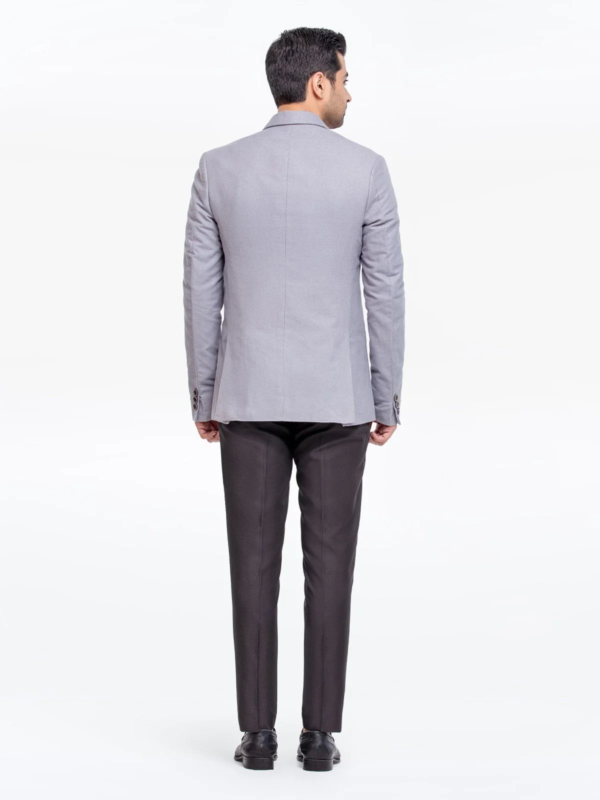 Men's Light Grey Blazer - EMTB23W-6843 - Image 6