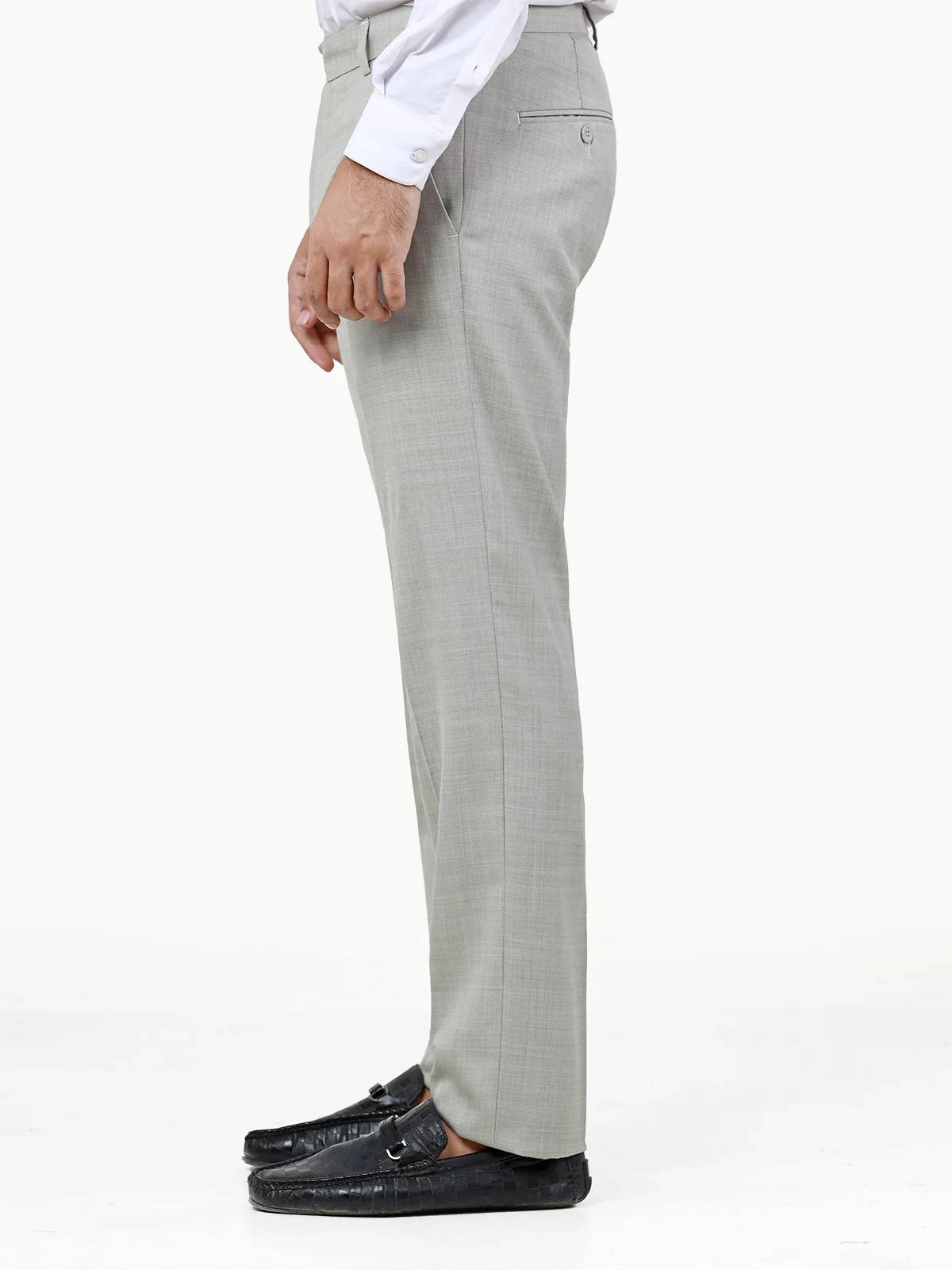 Men's Light Grey Pant - EMBPF22-15225 - Image 3