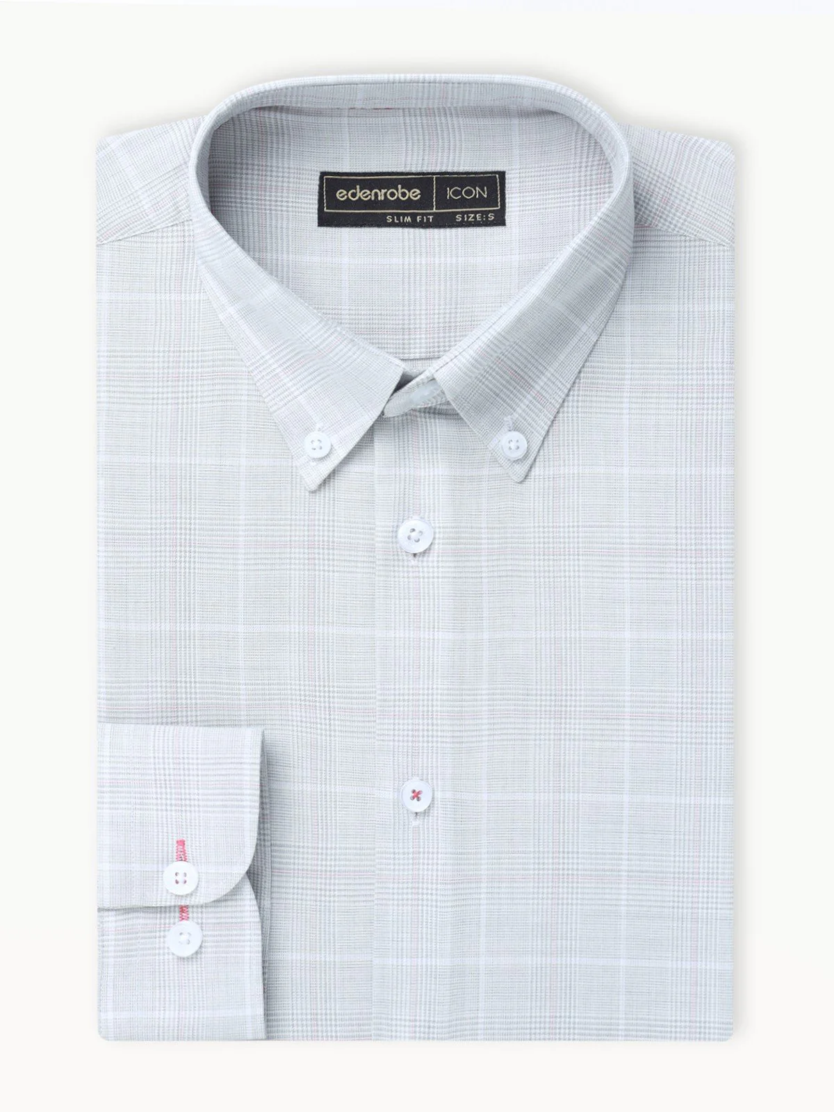 Men's Light Grey Shirt - EMTSI22-50277