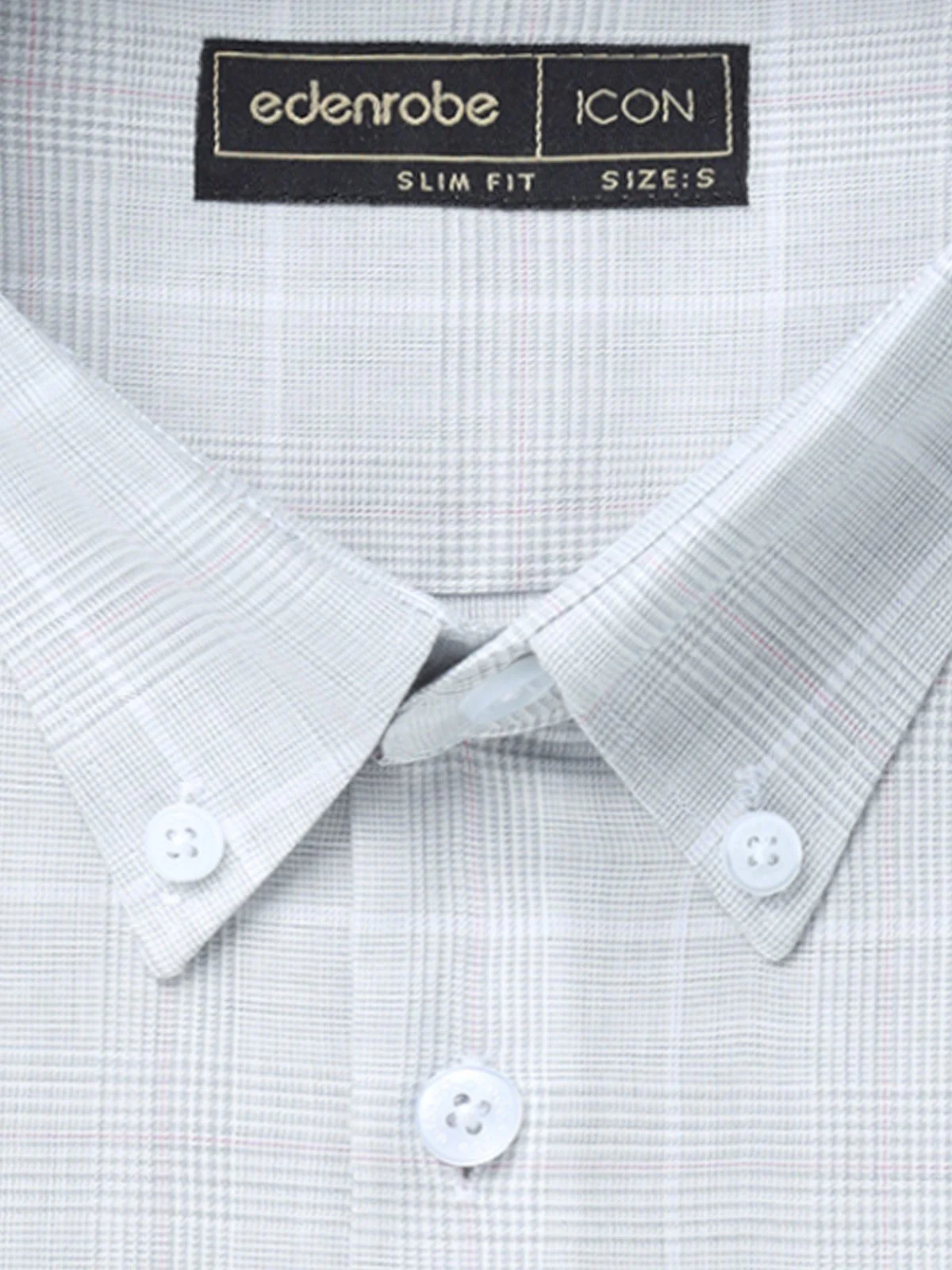 Men's Light Grey Shirt - EMTSI22-50277 - Image 4